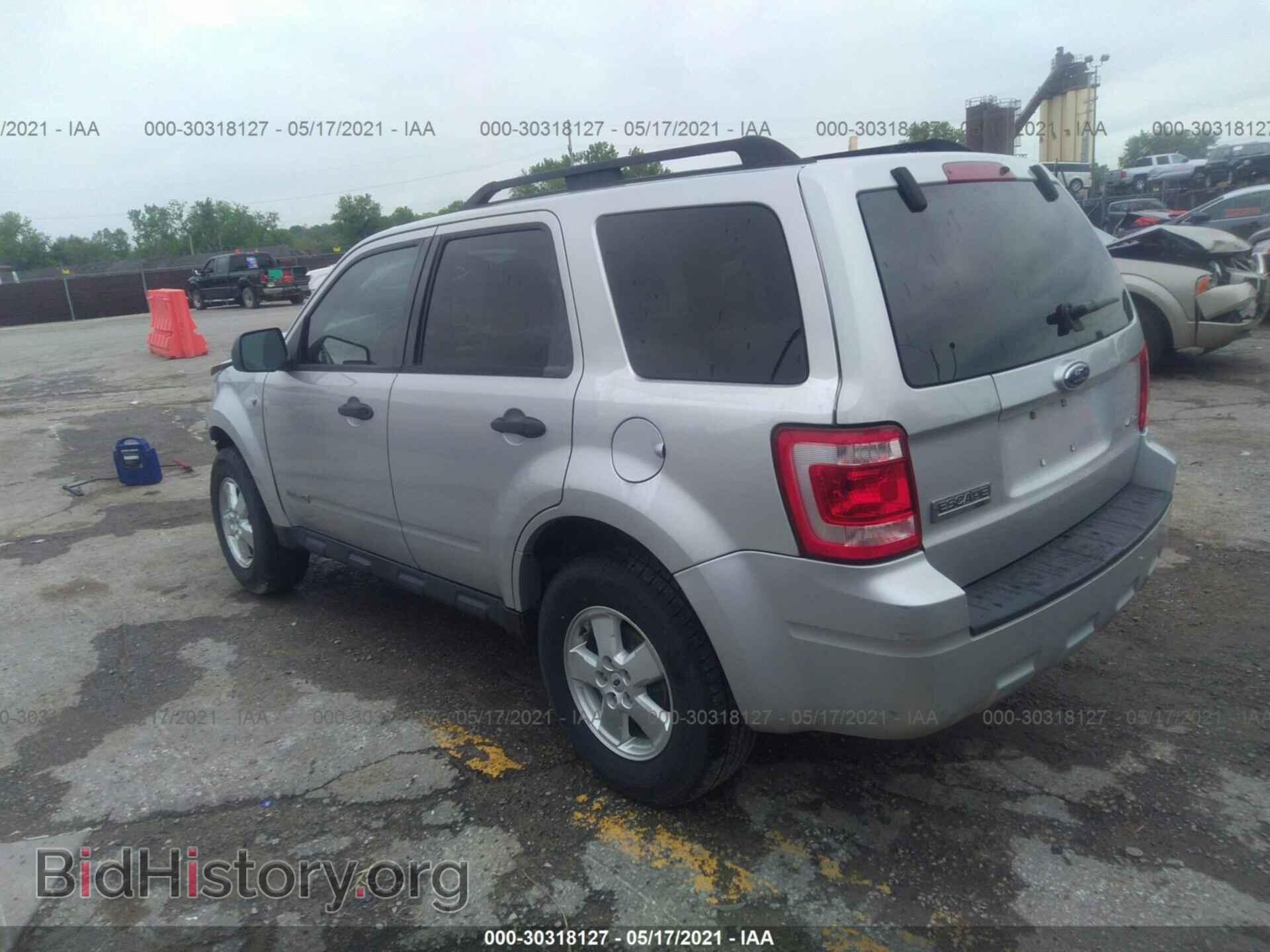 2008 FORD ESCAPE - VIN: 1FMCU931X8KE19656 - Фото 3