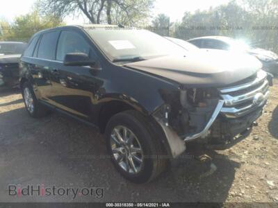 2014 Ford EDGE Limited, black — VIN 2FMDK3KC2EBA11572, IAAI