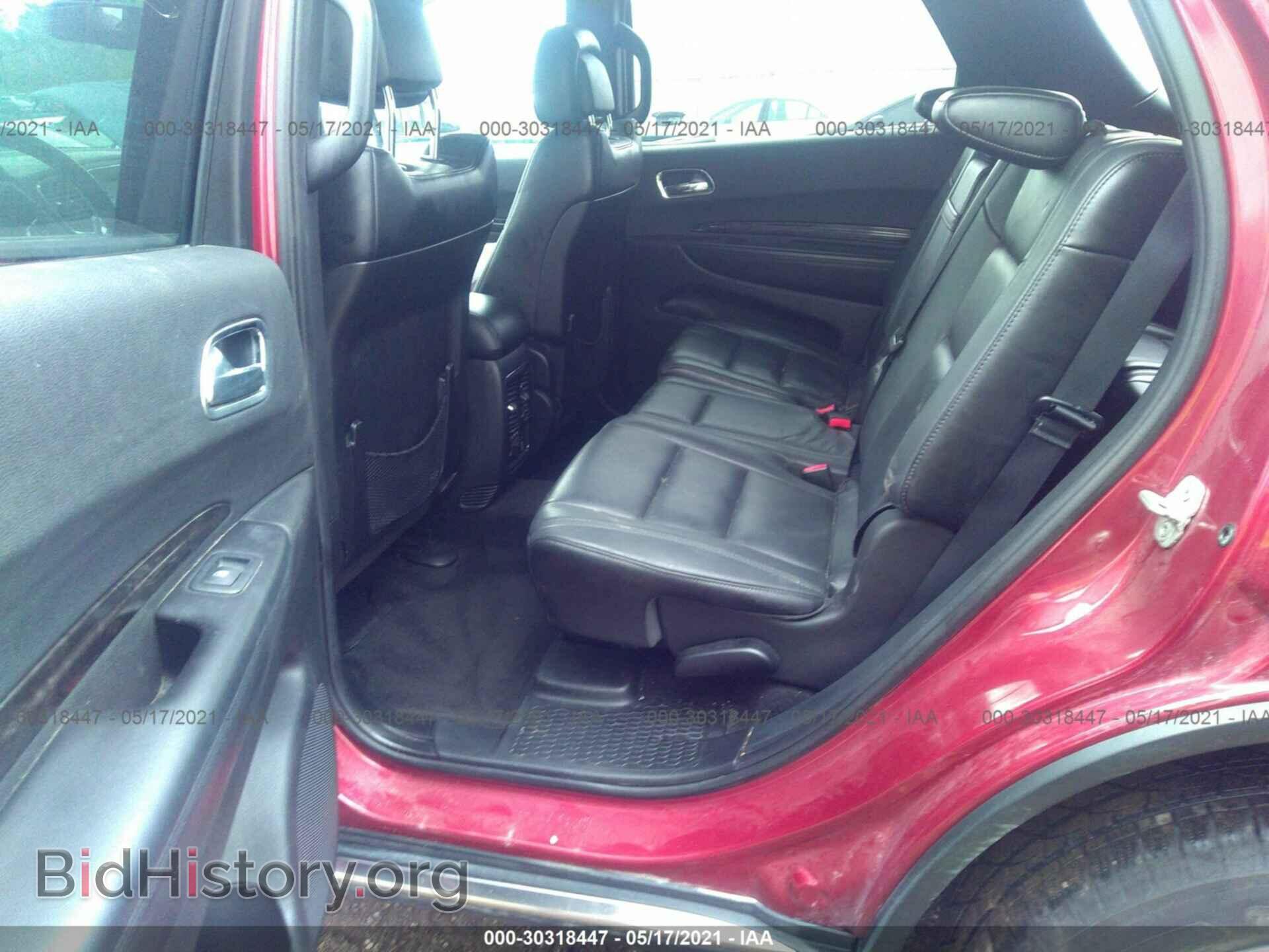 2013 DODGE DURANGO - VIN: 1C4RDJDG1DC680598 - Photo 8