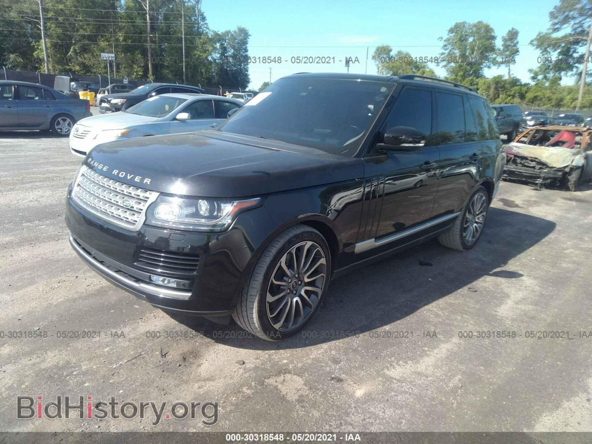 2016 LAND ROVER RANGE ROVER - VIN: SALGS2VFXGA259206 - Фото 2