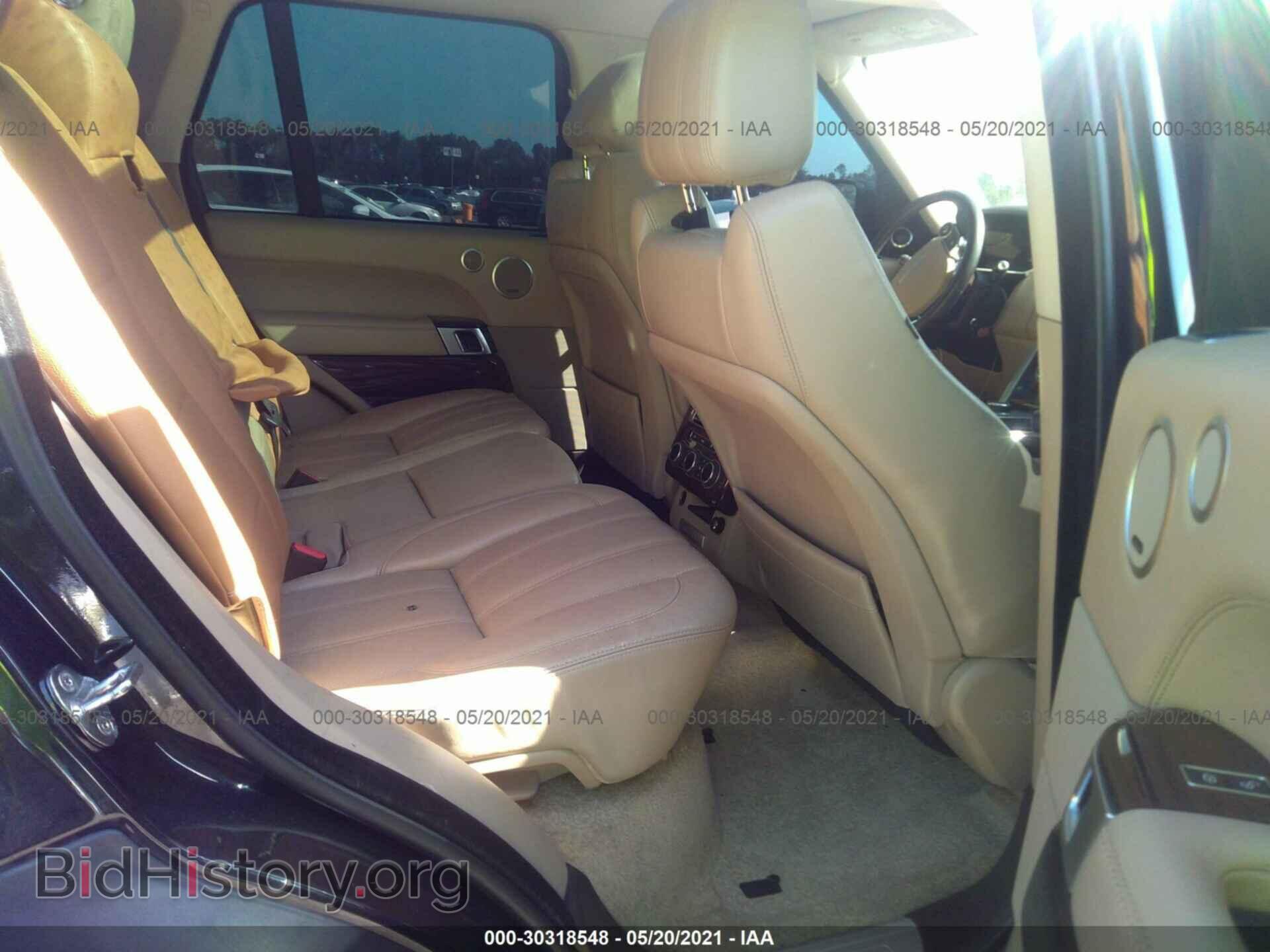 2016 LAND ROVER RANGE ROVER - VIN: SALGS2VFXGA259206 - Фото 8