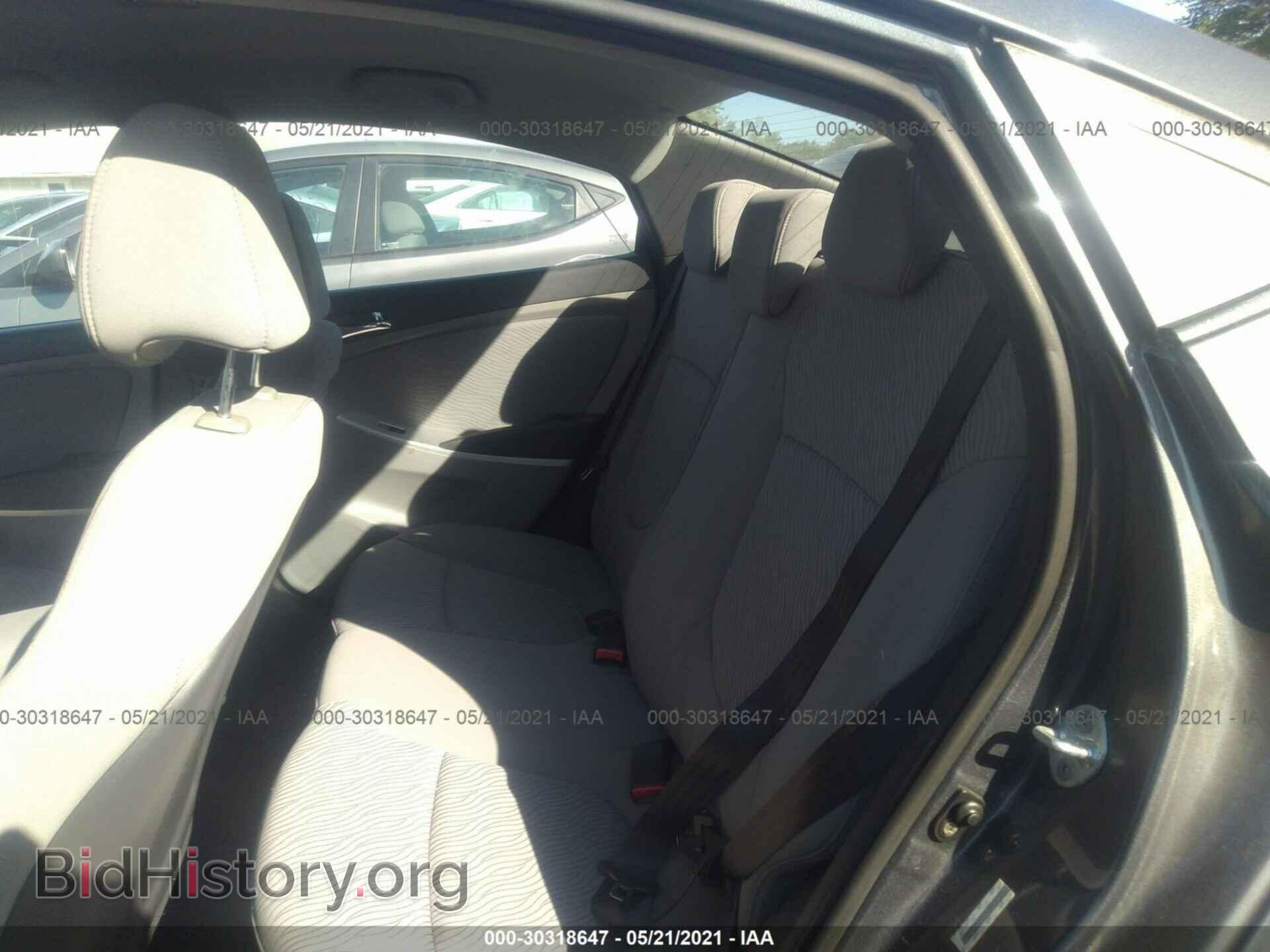 2012 HYUNDAI ACCENT - VIN: KMHCU4AE7CU043195 - Фото 8