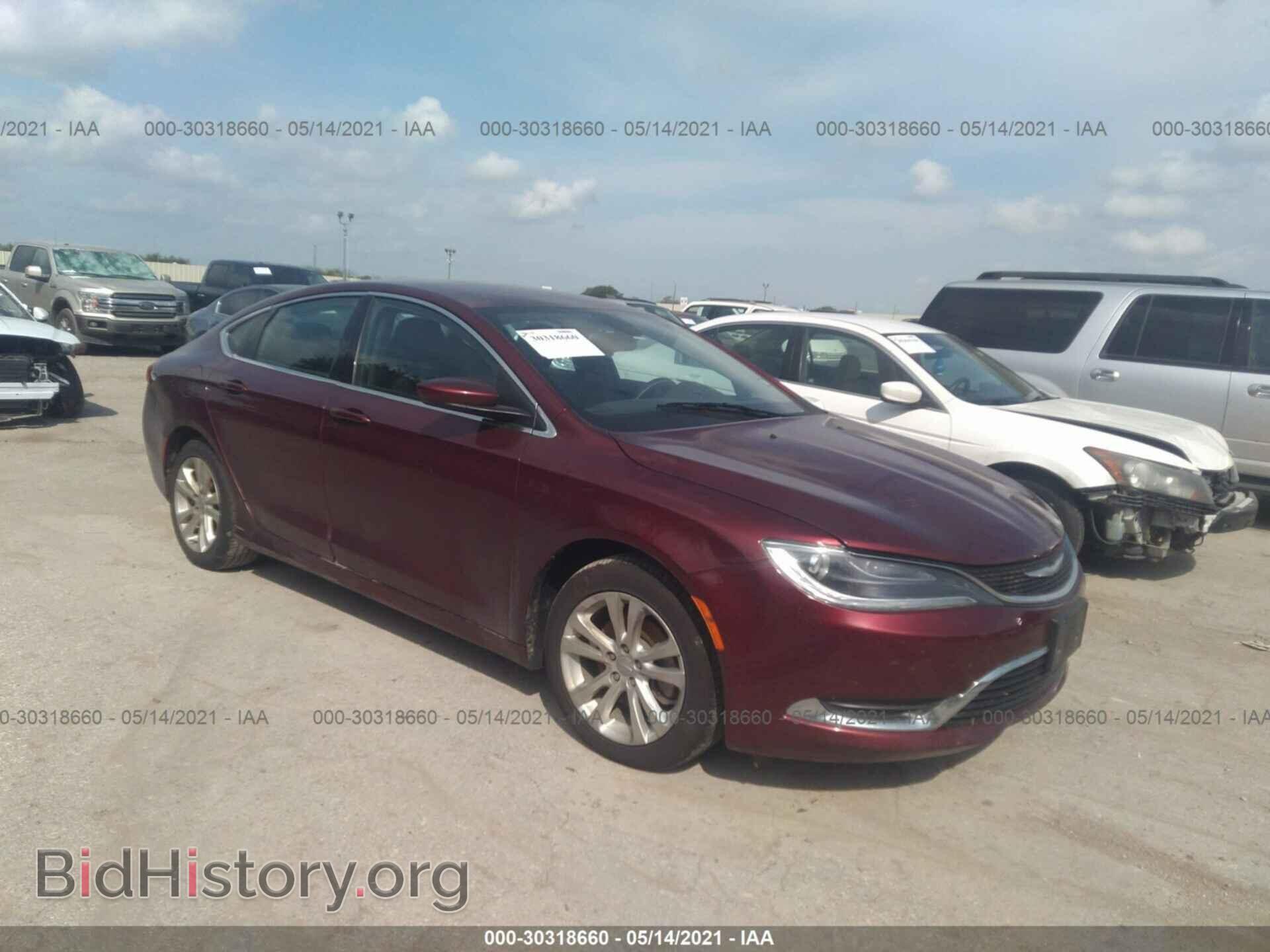 Фотография 1C3CCCABXFN730133 - CHRYSLER 200 2015