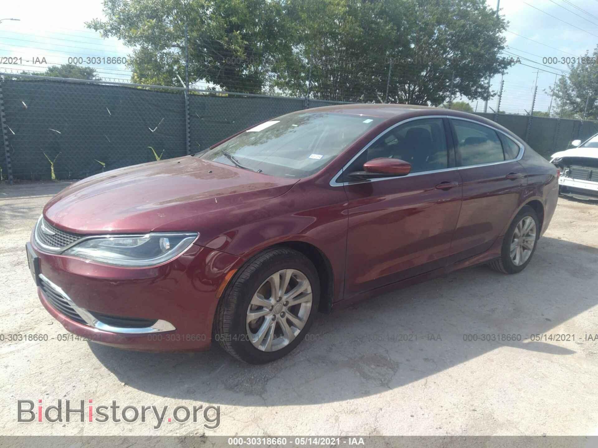 2015 CHRYSLER 200 - VIN: 1C3CCCABXFN730133 - Фото 2