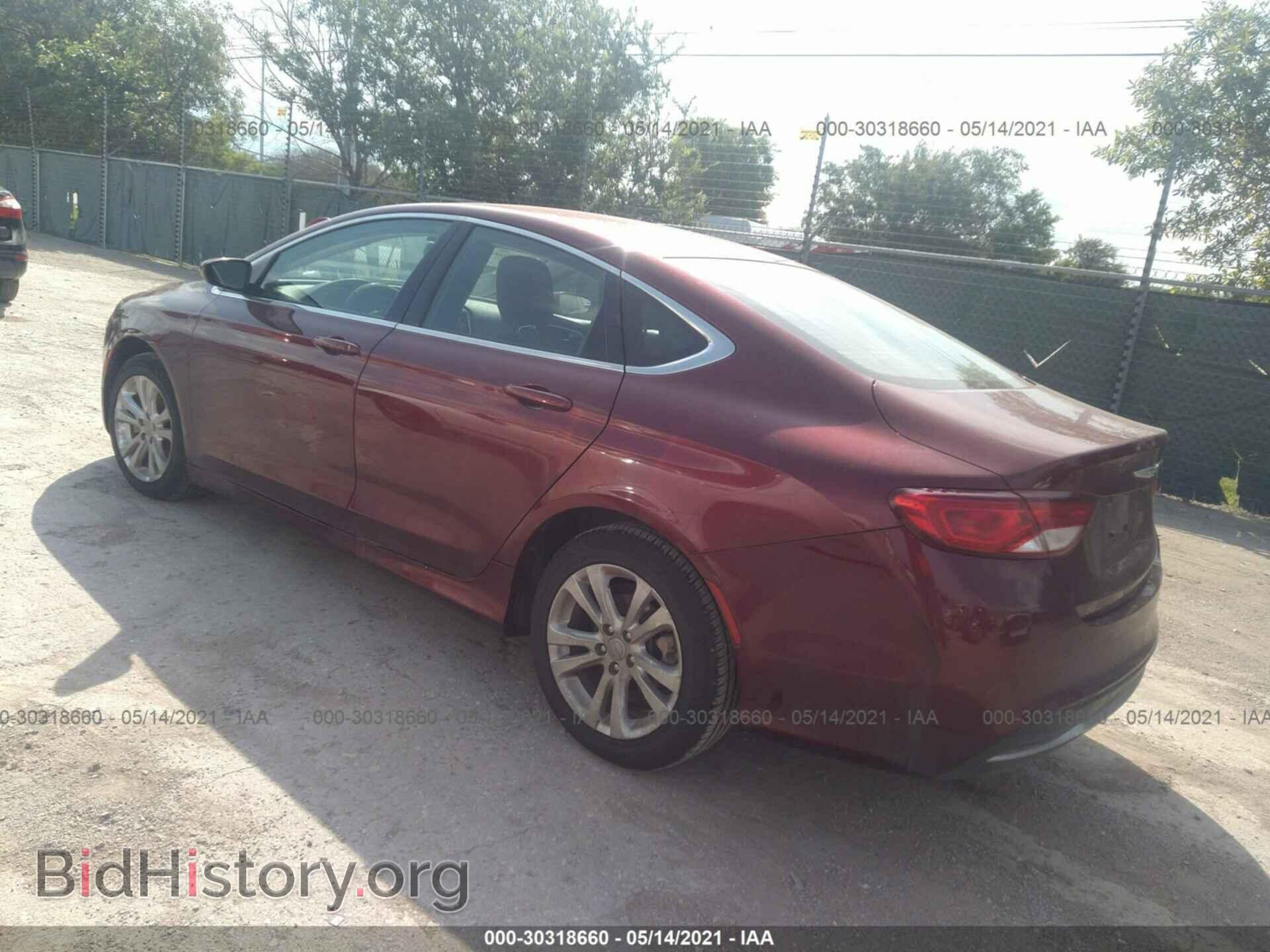 2015 CHRYSLER 200 - VIN: 1C3CCCABXFN730133 - Фото 3