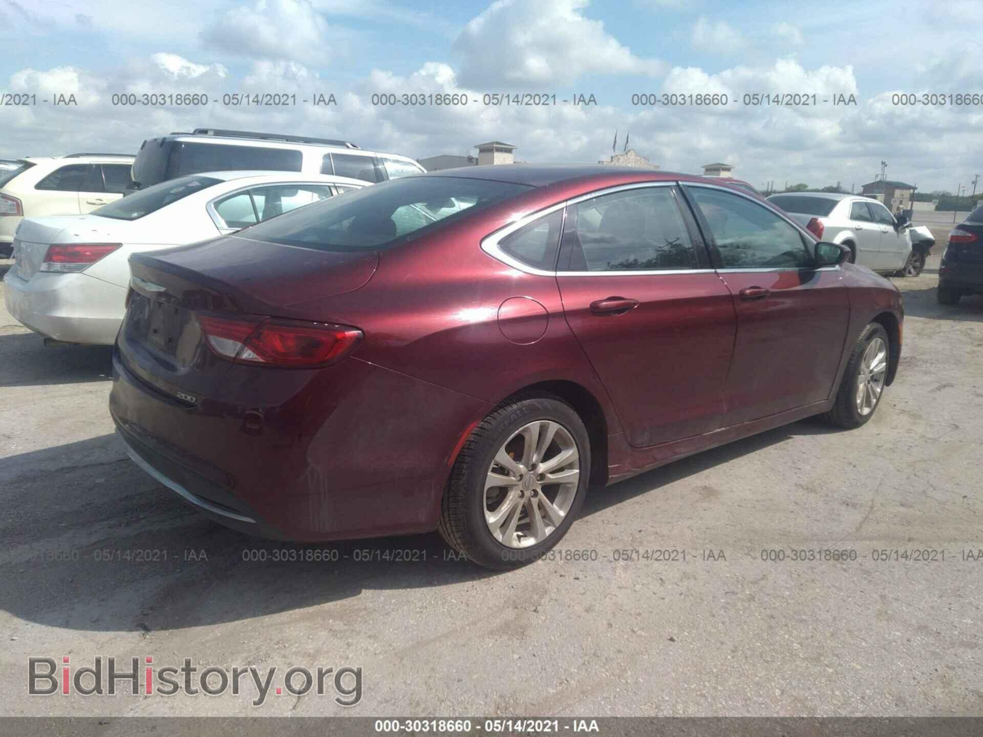 2015 CHRYSLER 200 - VIN: 1C3CCCABXFN730133 - Фото 4