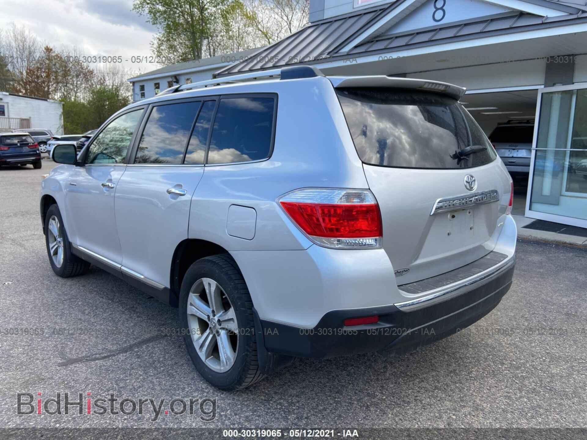 2012 TOYOTA HIGHLANDER - VIN: 5TDDK3EH6CS100360 - Фото 3