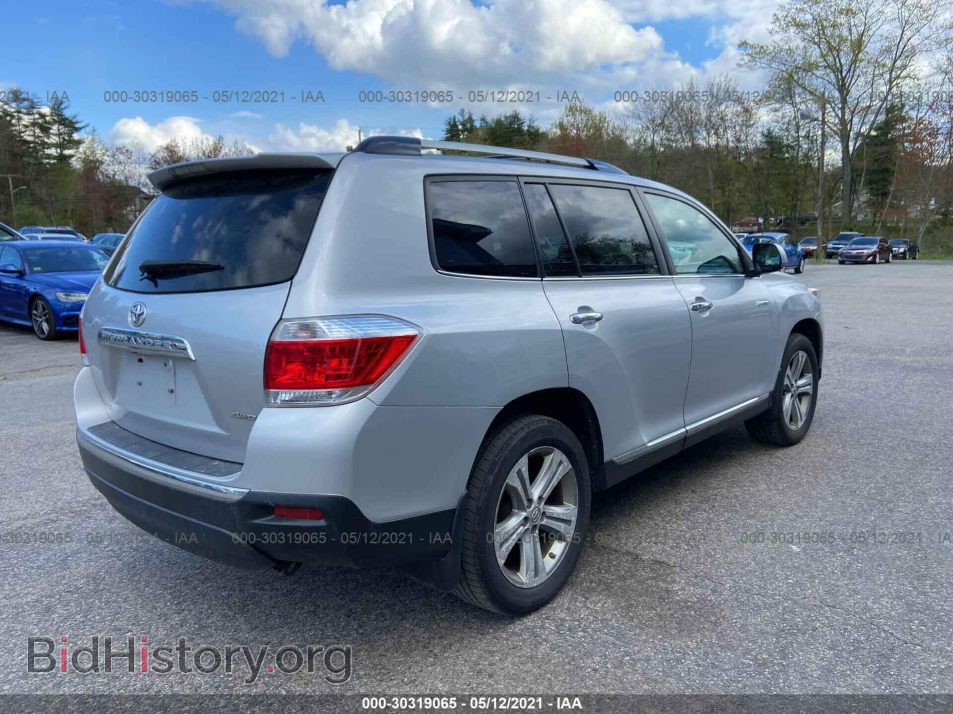 2012 TOYOTA HIGHLANDER - VIN: 5TDDK3EH6CS100360 - Фото 4