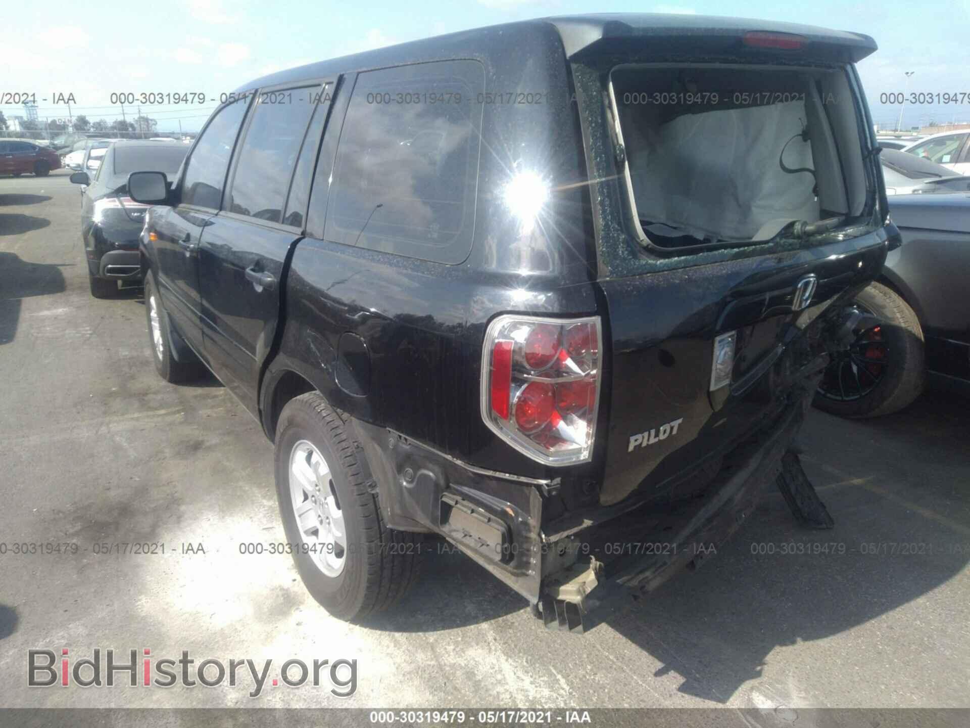 2006 HONDA PILOT - VIN: 5FNYF28166B044007 - Фото 3