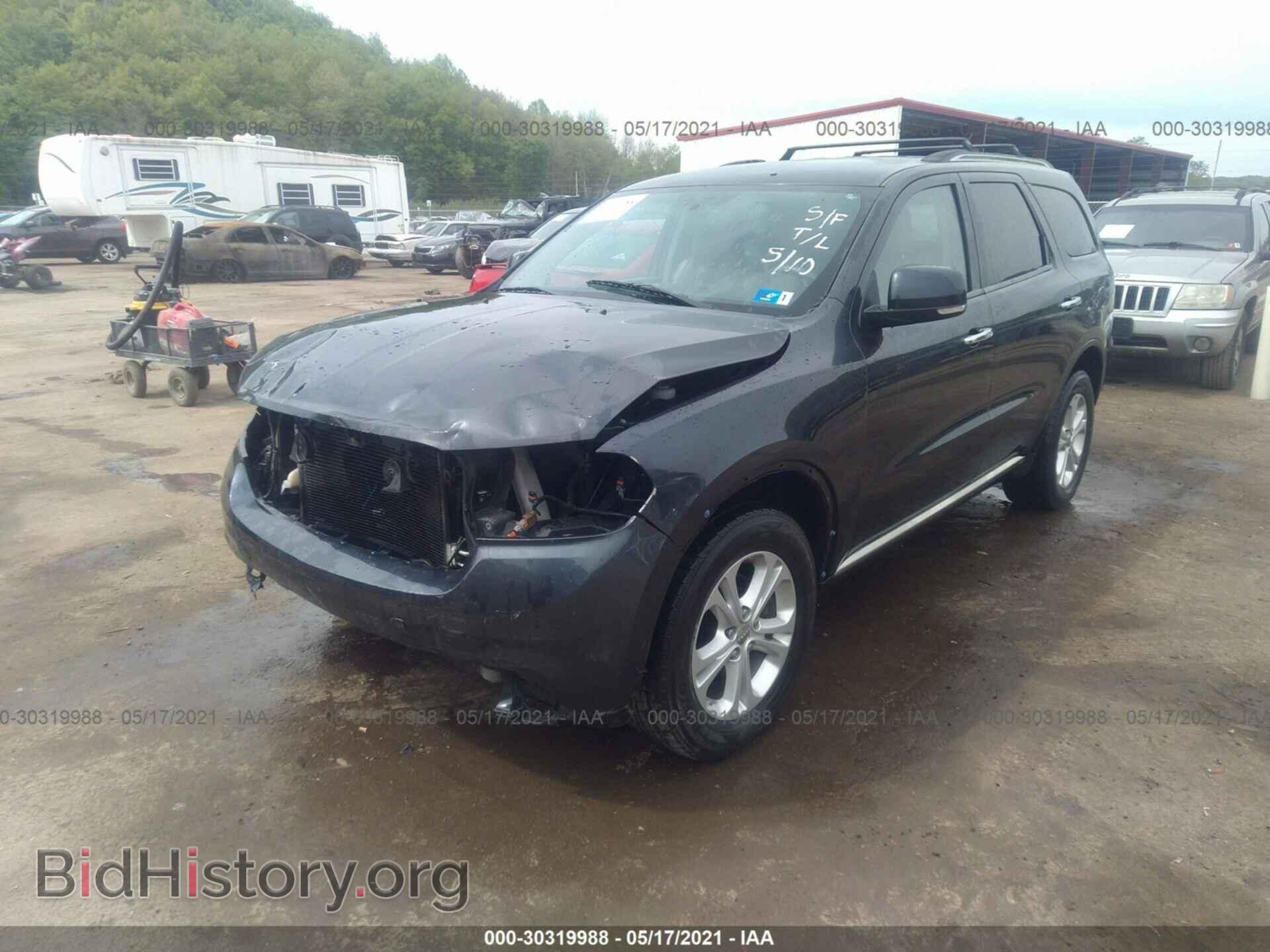 2013 DODGE DURANGO - VIN: 1C4RDJDG3DC667318 - Фото 2