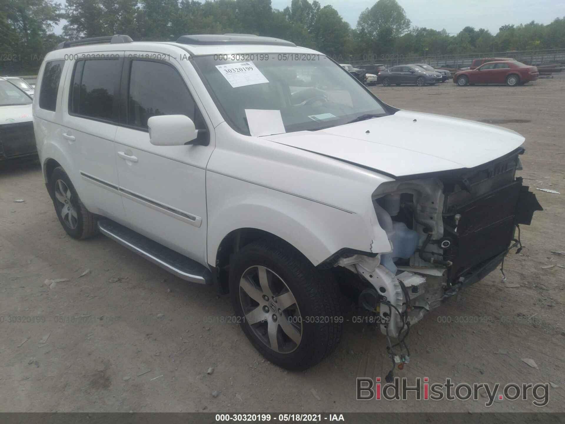 Фотография 5FNYF3H99CB037804 - HONDA PILOT 2012