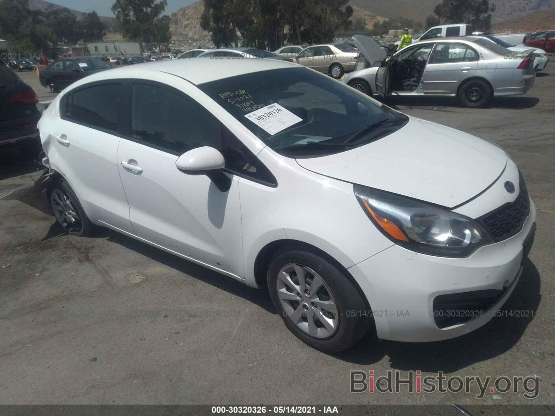 Photo KNADM4A31C6088920 - KIA RIO 2012