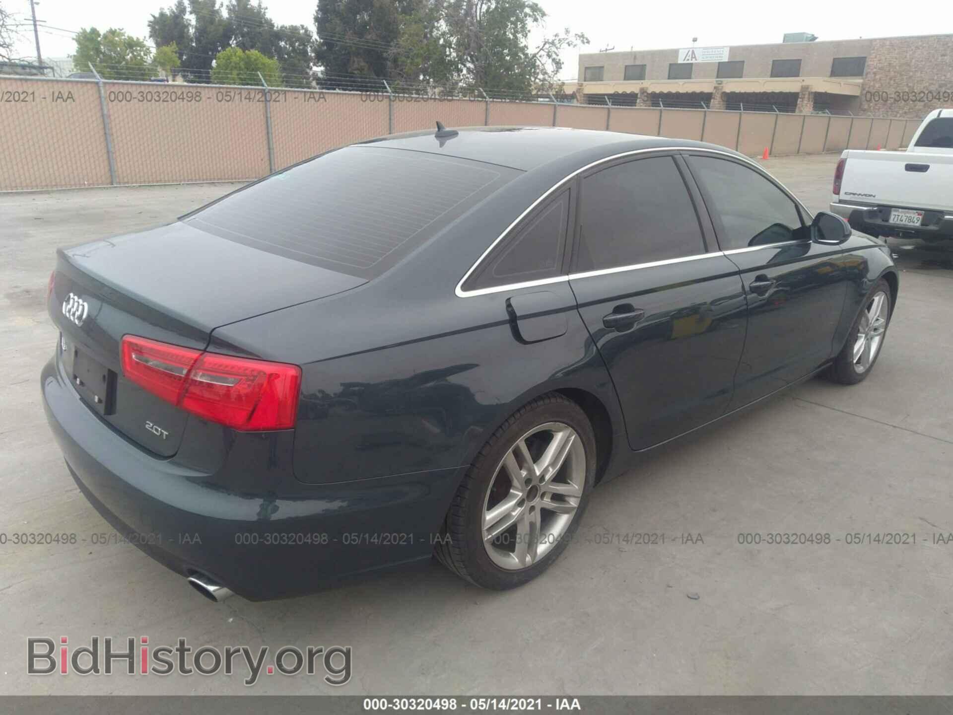 2012 AUDI A6 - VIN: WAUCFAFC9CN136358 - Фото 4