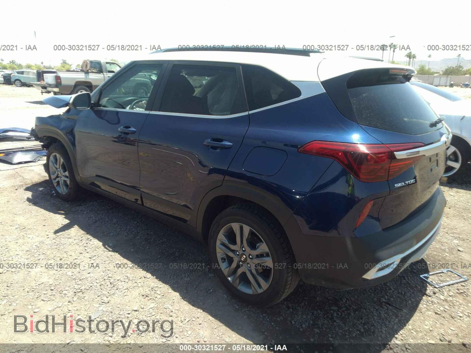 2021 KIA SELTOS - VIN: KNDEU2AA6M7119648 - Фото 3