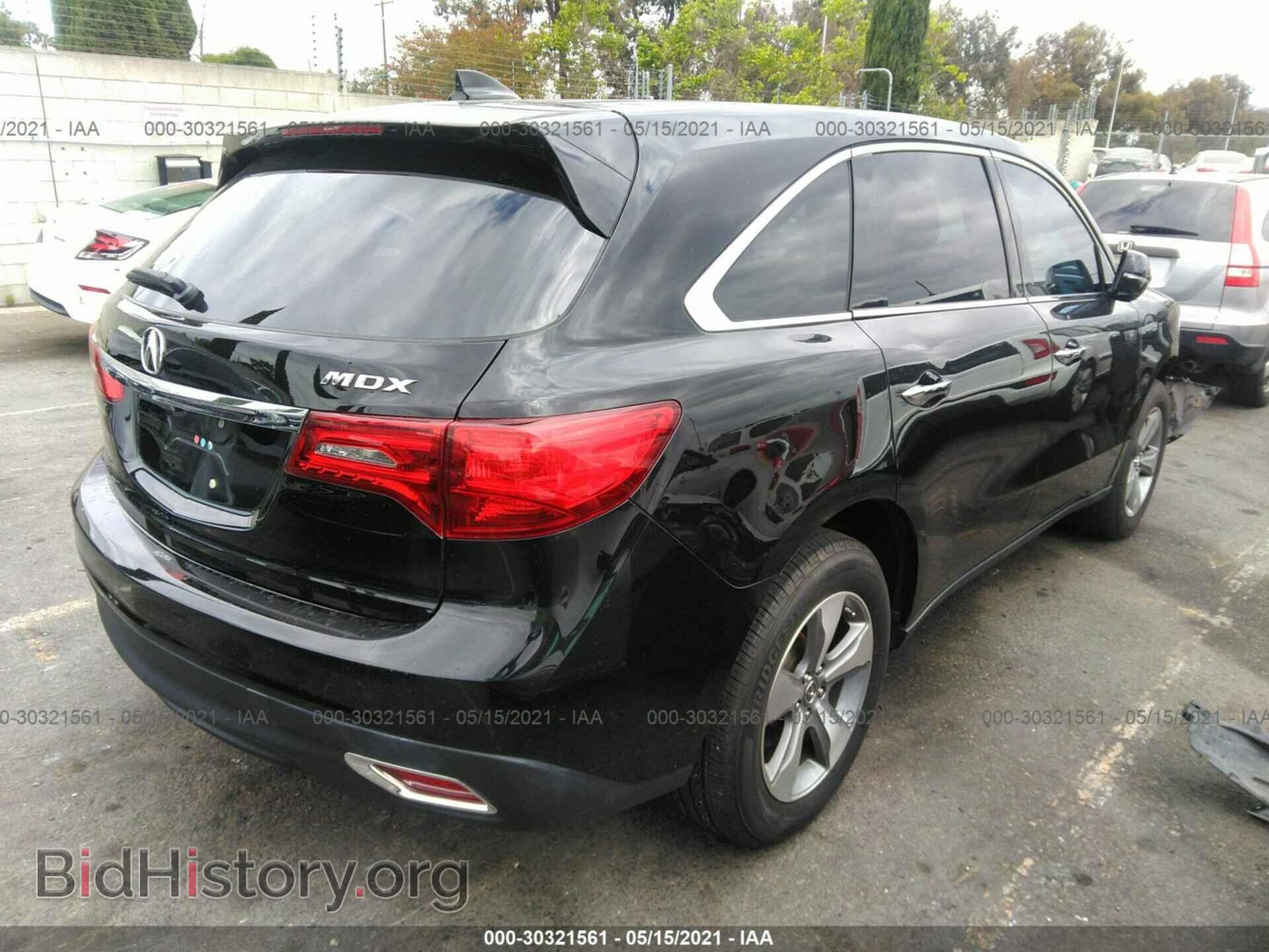 2015 ACURA MDX - VIN: 5FRYD3H2XFB007741 - Фото 4