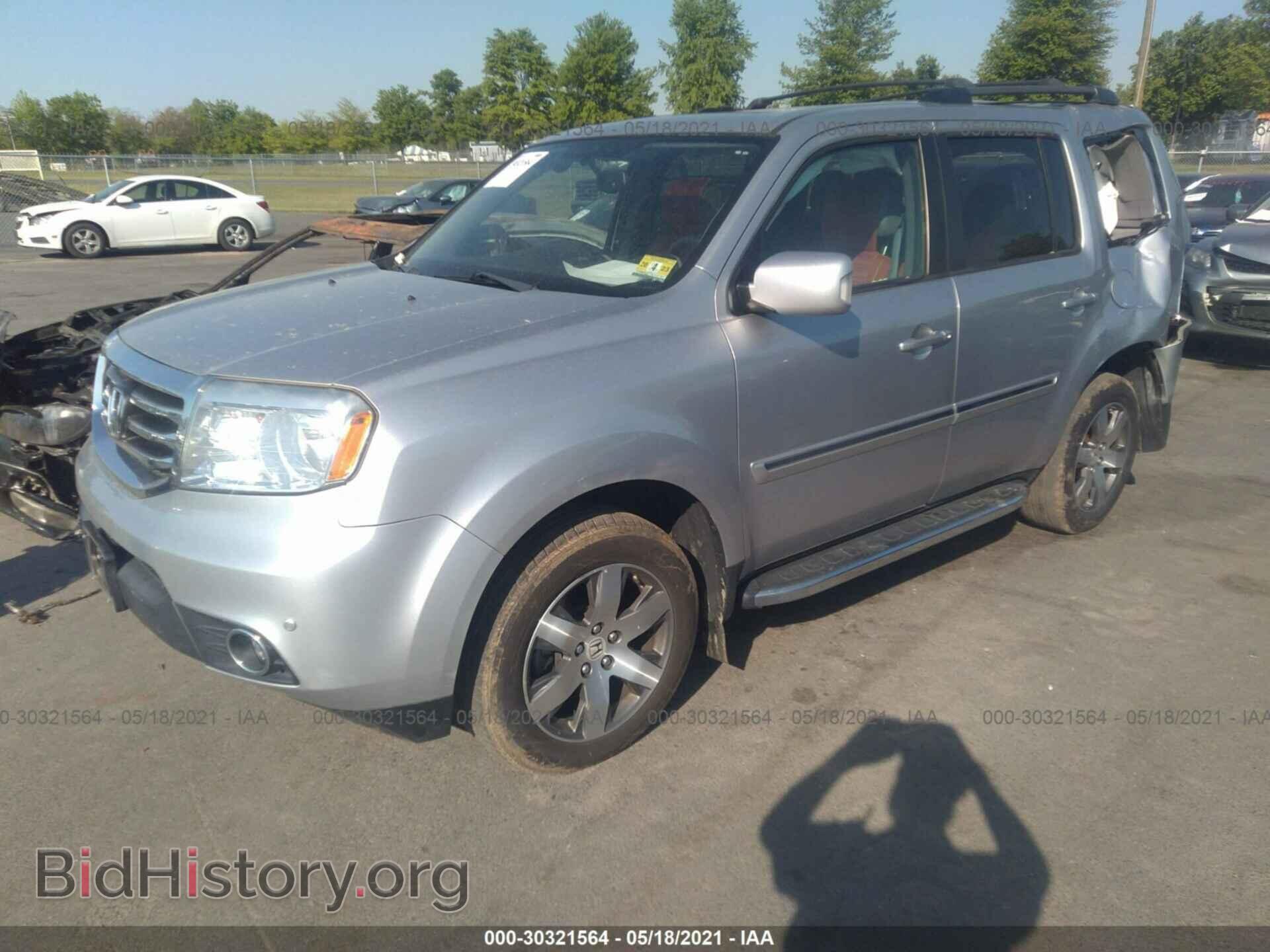 2014 HONDA PILOT - VIN: 5FNYF4H91EB038583 - Фото 2