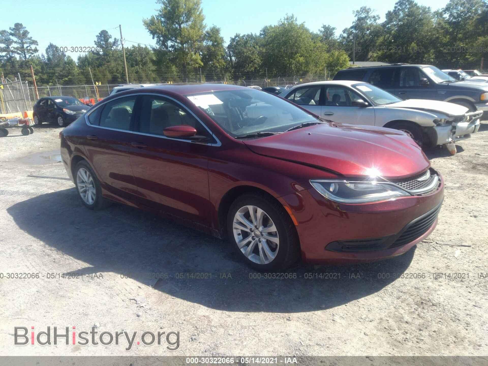 Фотография 1C3CCCFB2GN182915 - CHRYSLER 200 2016