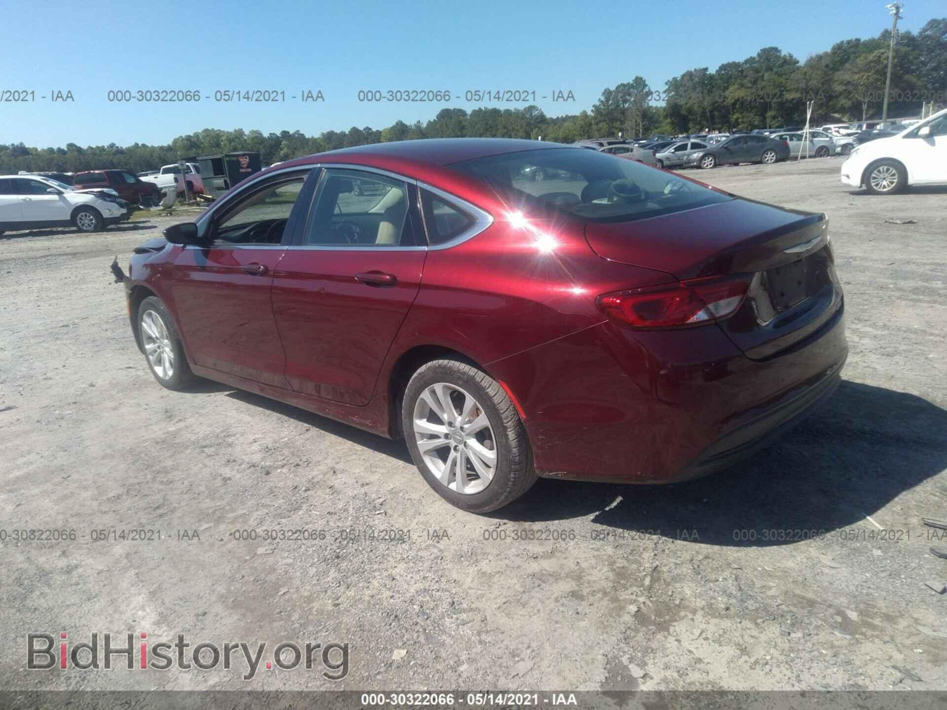2016 CHRYSLER 200 - VIN: 1C3CCCFB2GN182915 - Фото 3