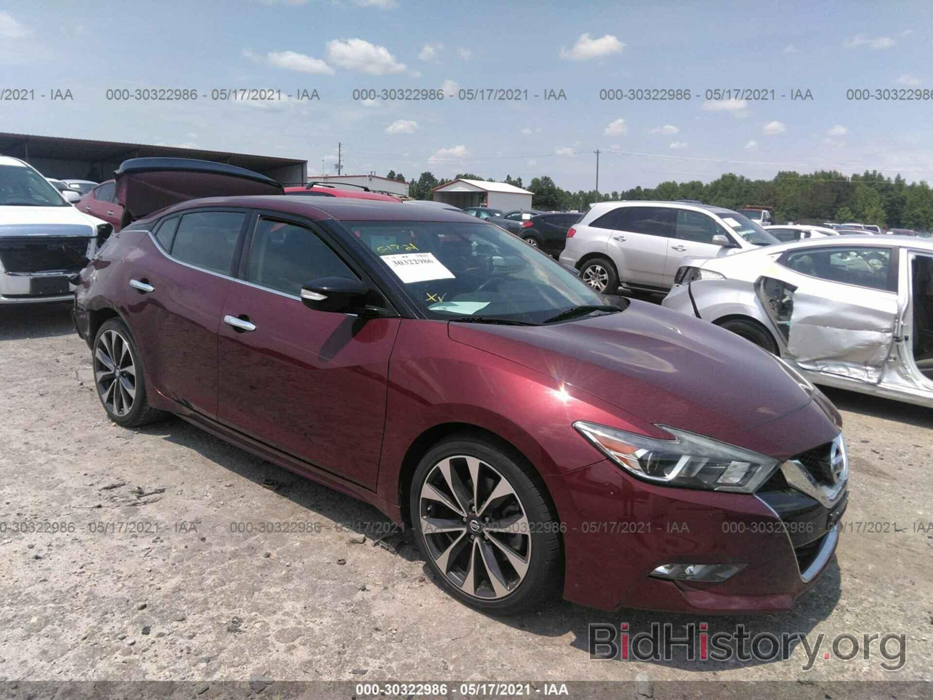 Photo 1N4AA6AP3GC422696 - NISSAN MAXIMA 2016