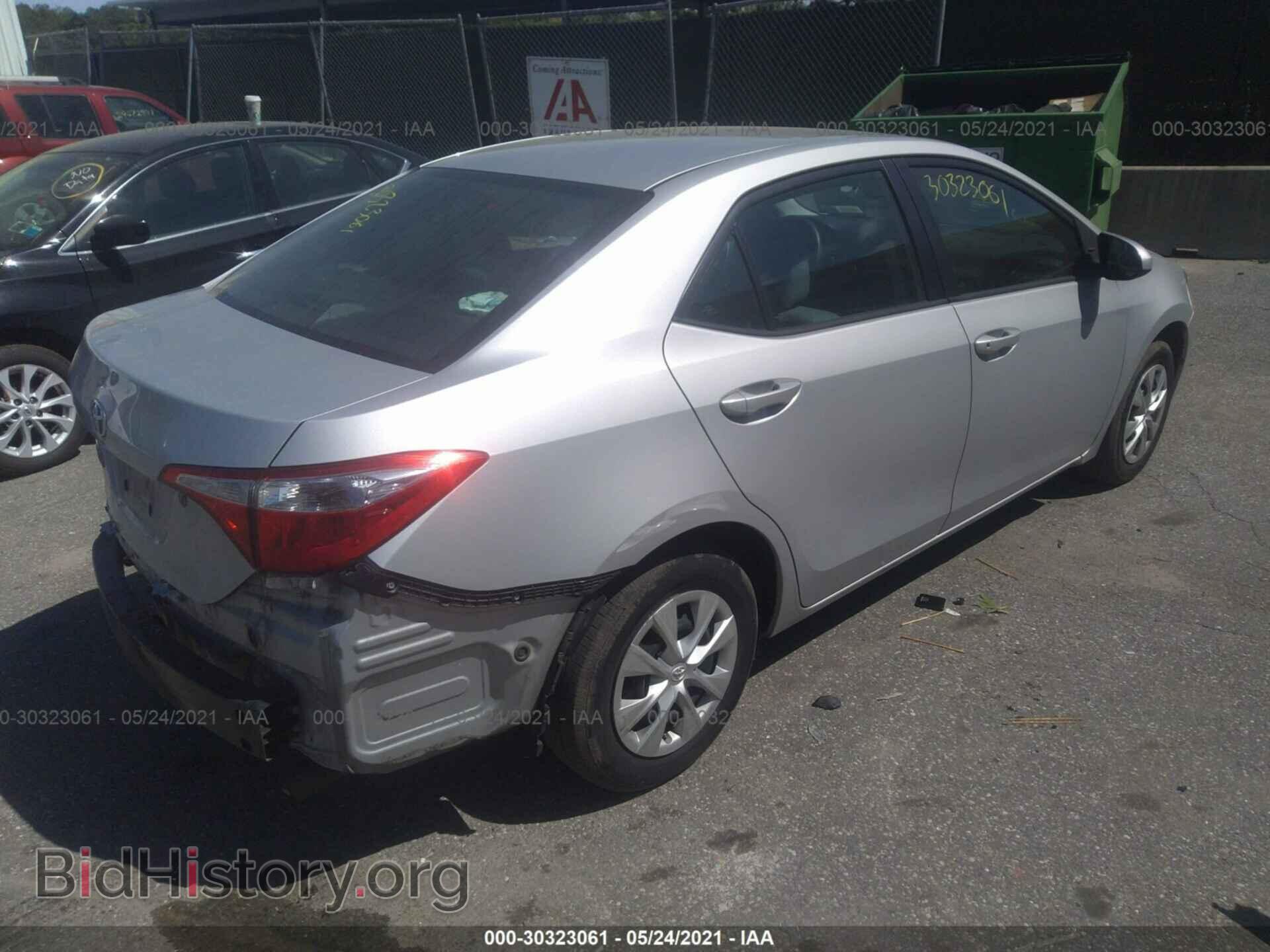 2014 TOYOTA COROLLA - VIN: 2T1BURHE3EC162431 - Photo 4