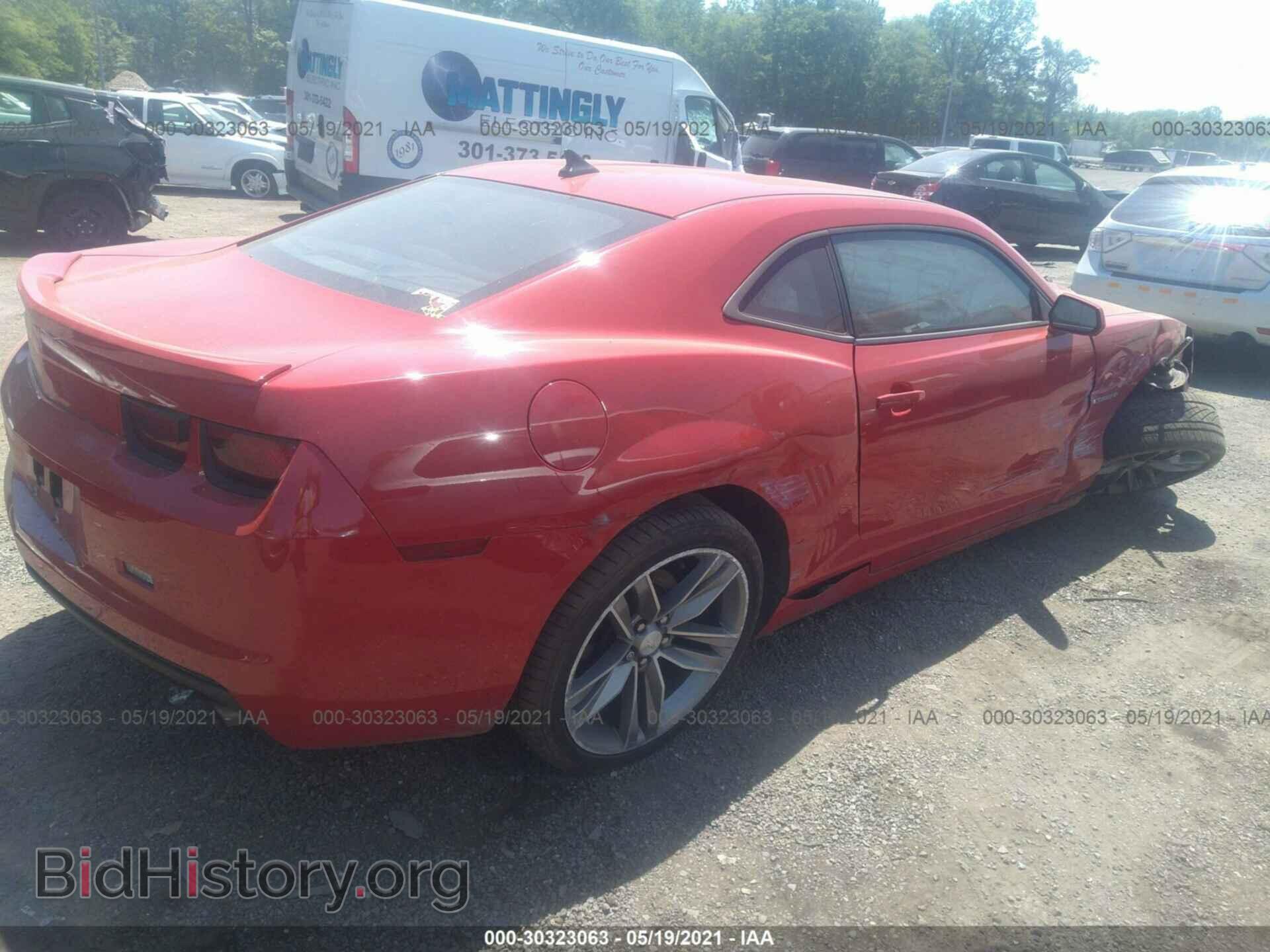 2013 CHEVROLET CAMARO - VIN: 2G1FB1E32D9120402 - Фото 4