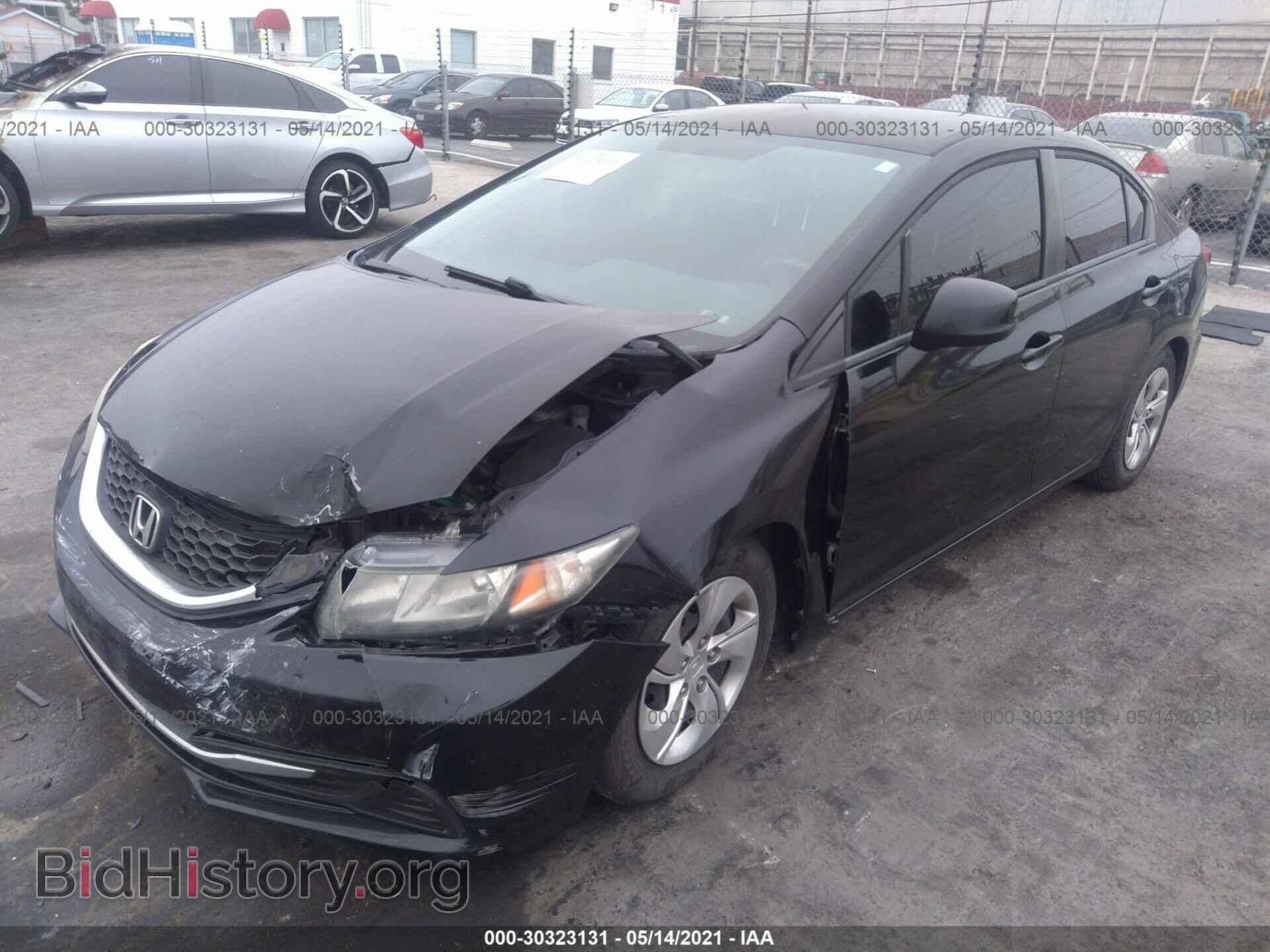 2013 HONDA CIVIC SDN - VIN: 19XFB2E57DE032784 - Фото 2