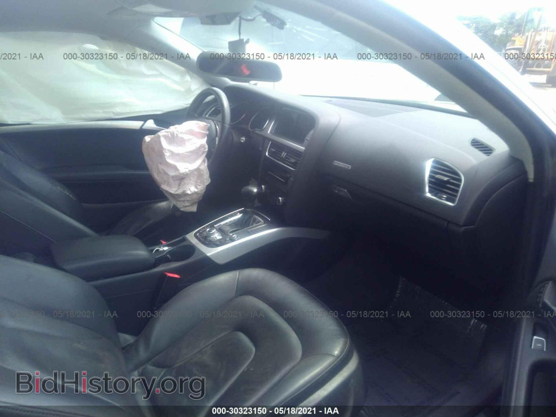 2013 AUDI A5 - VIN: WAULFAFR7DA001232 - Photo 5