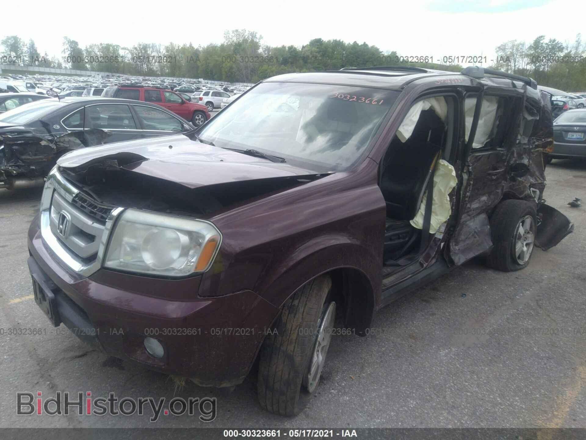 2009 HONDA PILOT - VIN: 5FNYF48549B036698 - Фото 2