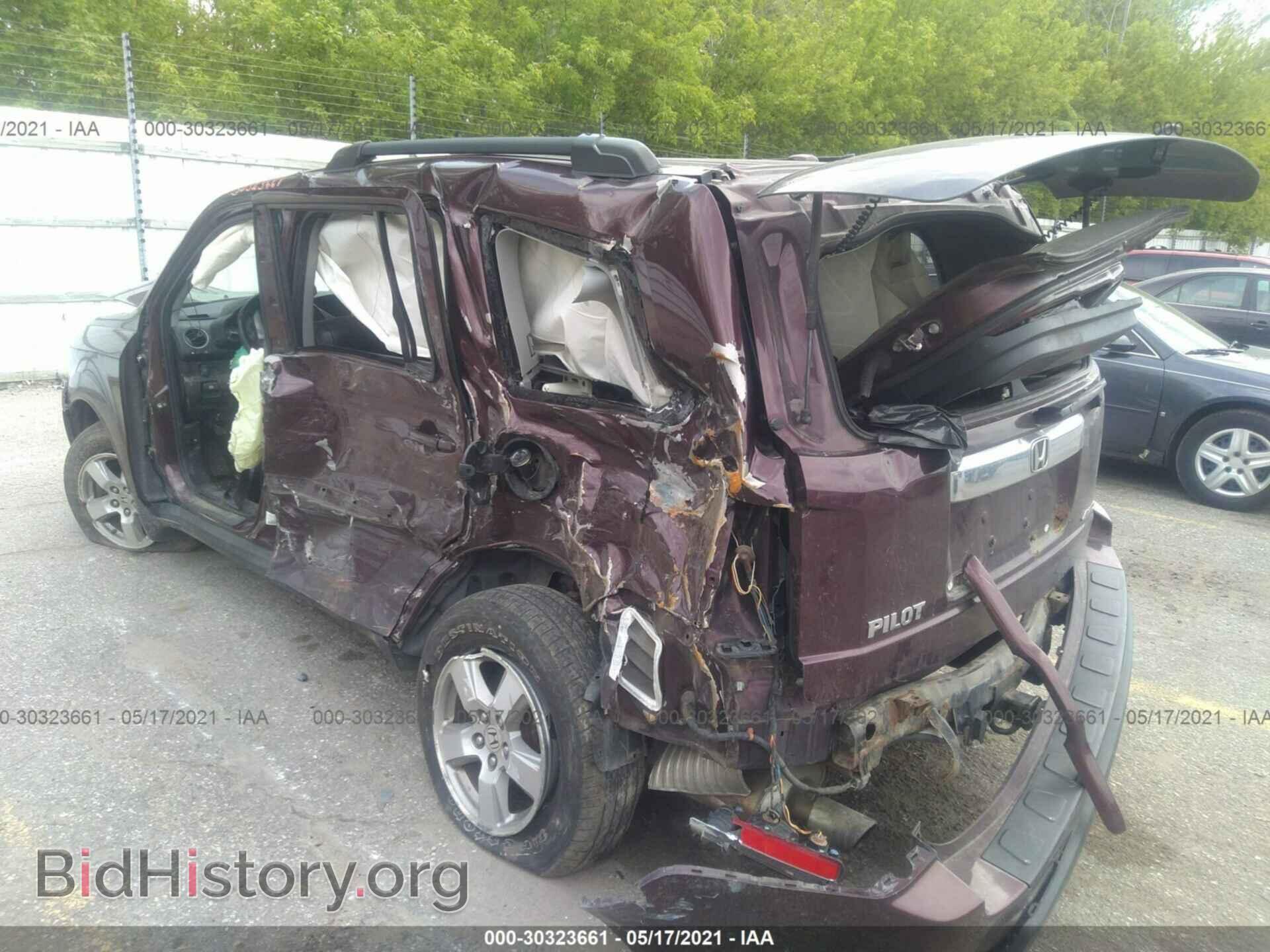 2009 HONDA PILOT - VIN: 5FNYF48549B036698 - Фото 3