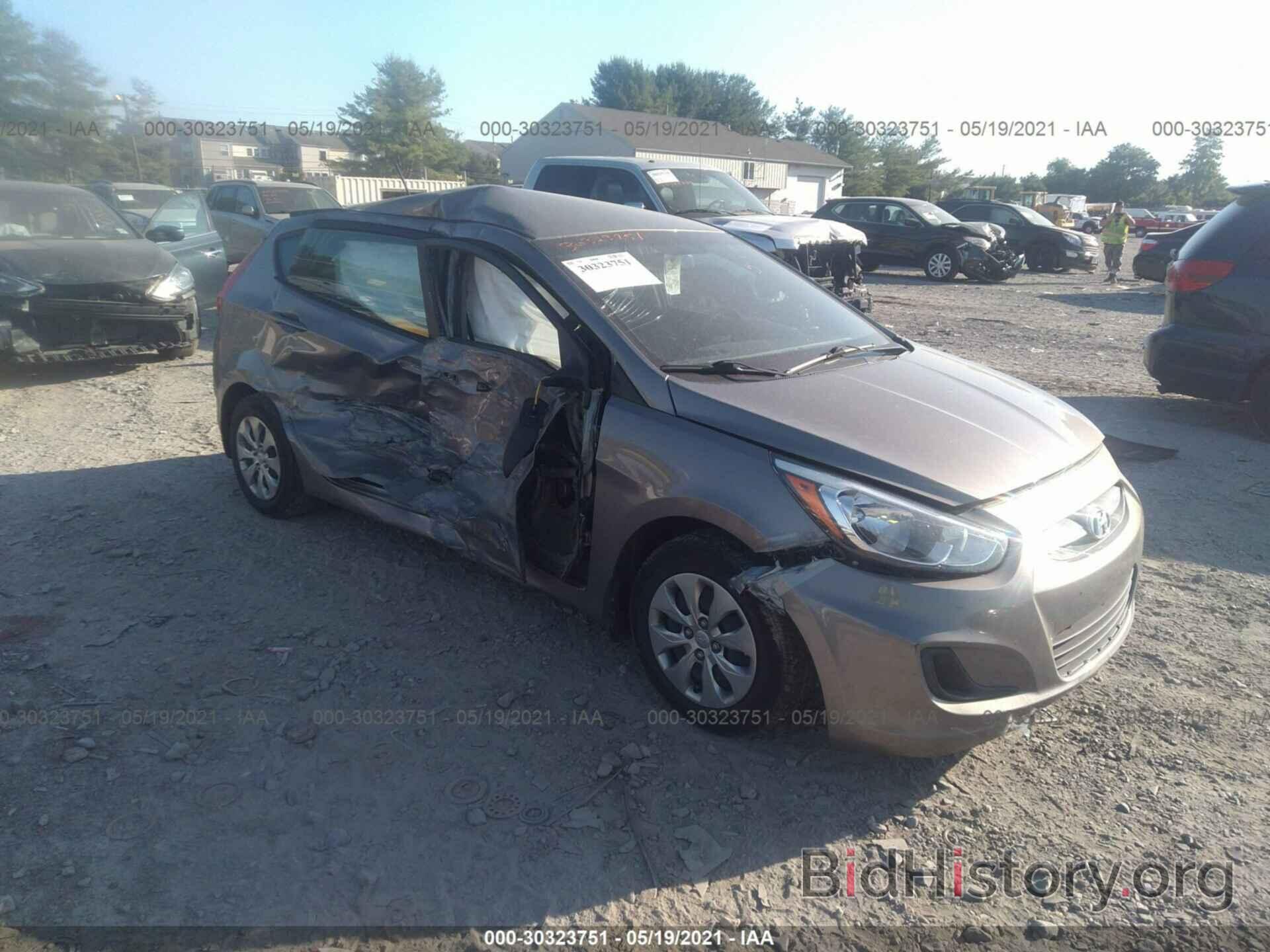 Photo KMHCT5AE8HU356840 - HYUNDAI ACCENT 2017