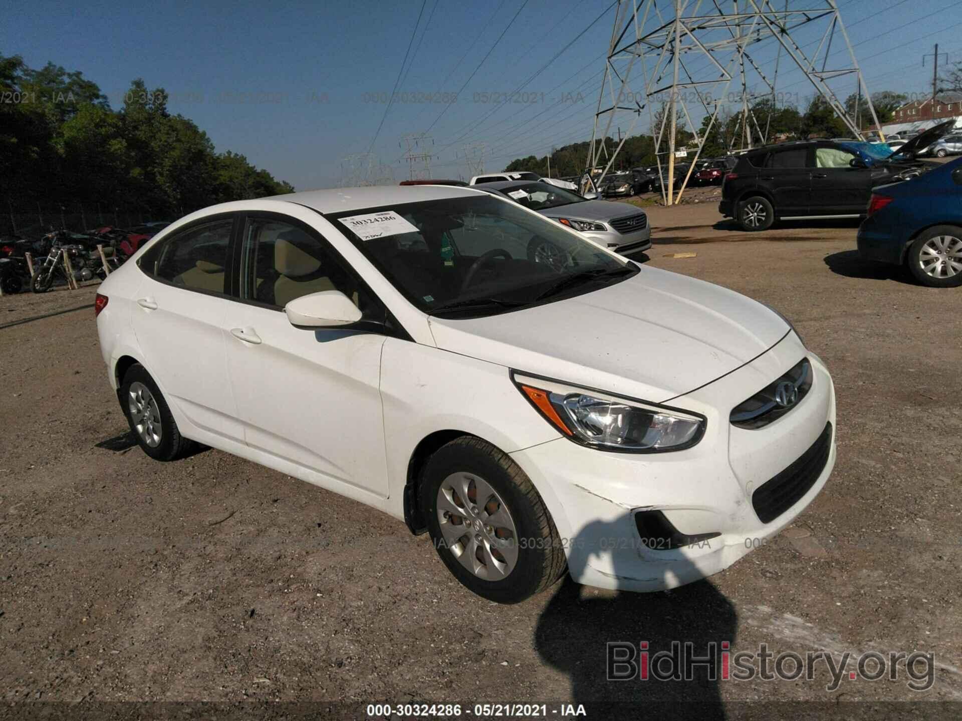 Photo KMHCT4AE7GU076934 - HYUNDAI ACCENT 2016