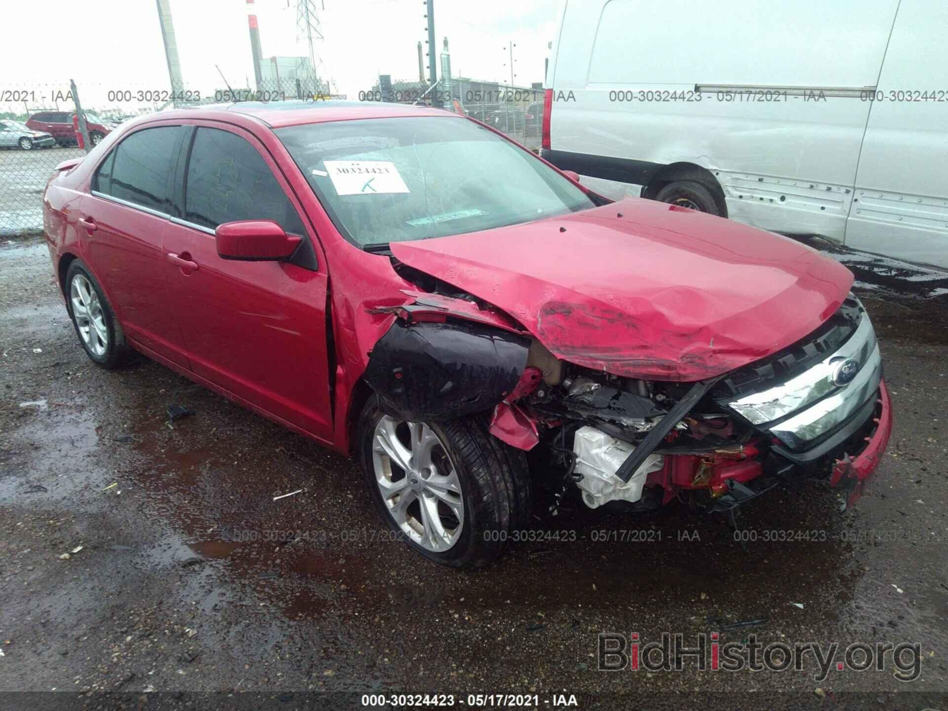 Photo 3FAHP0HA2CR326341 - FORD FUSION 2012