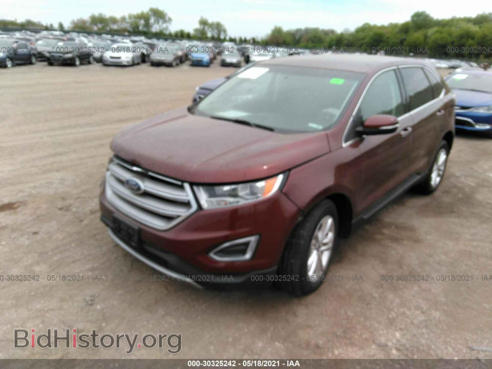 2016 FORD EDGE - VIN: 2FMPK4K9XGBB66185 - Фото 2