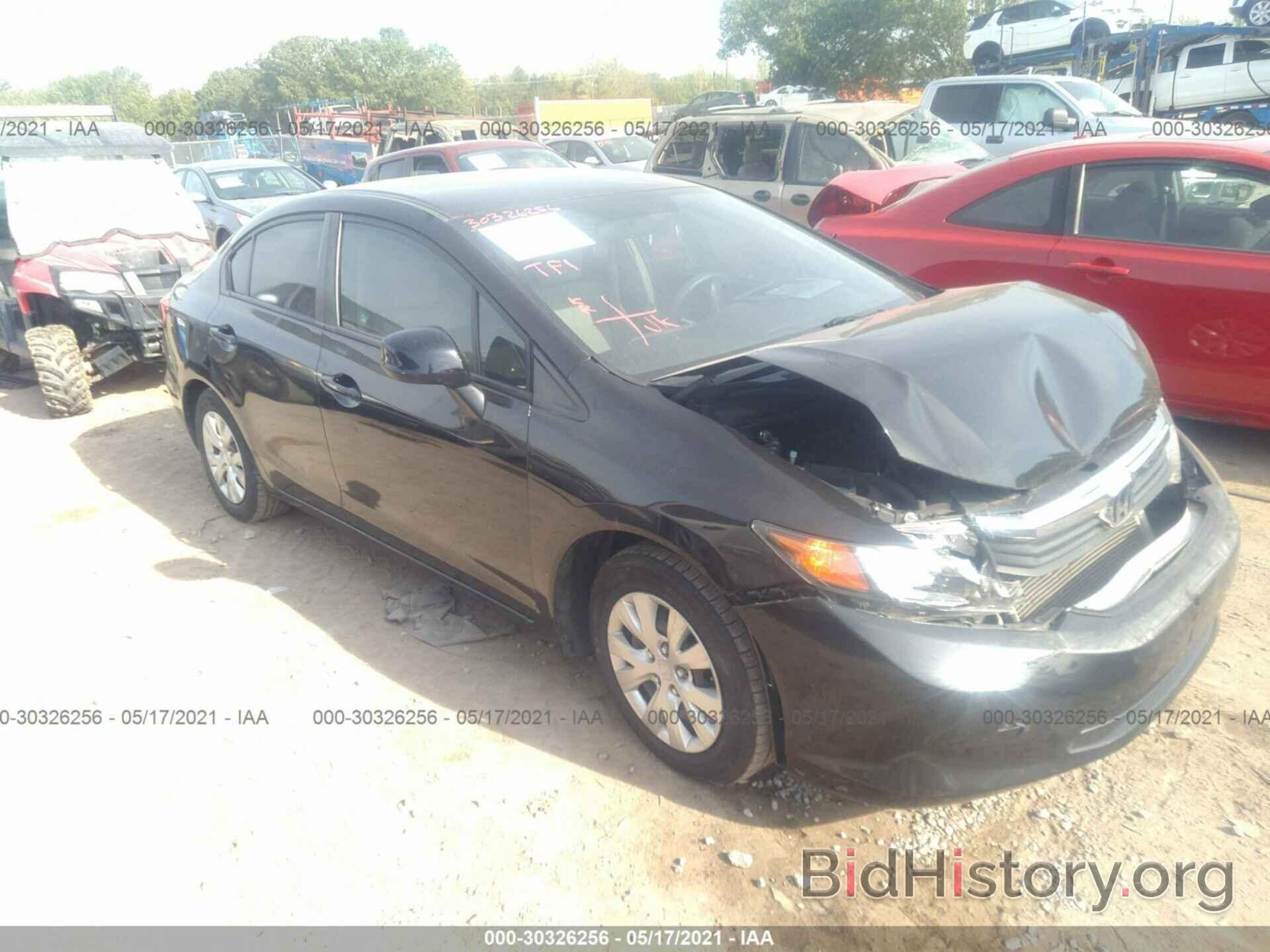 Photo 2HGFB2F55CH539783 - HONDA CIVIC SDN 2012