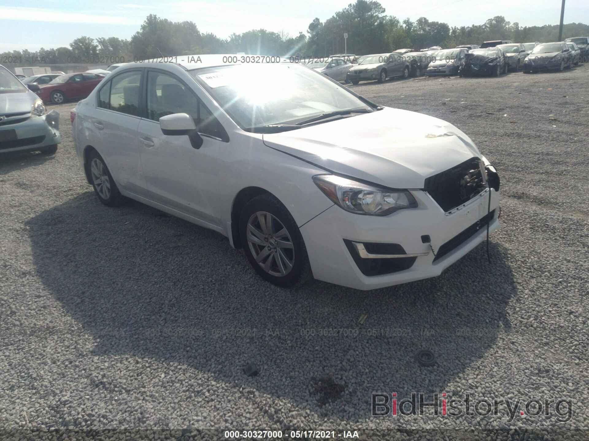 Photo JF1GJAB69GH013642 - SUBARU IMPREZA SEDAN 2016