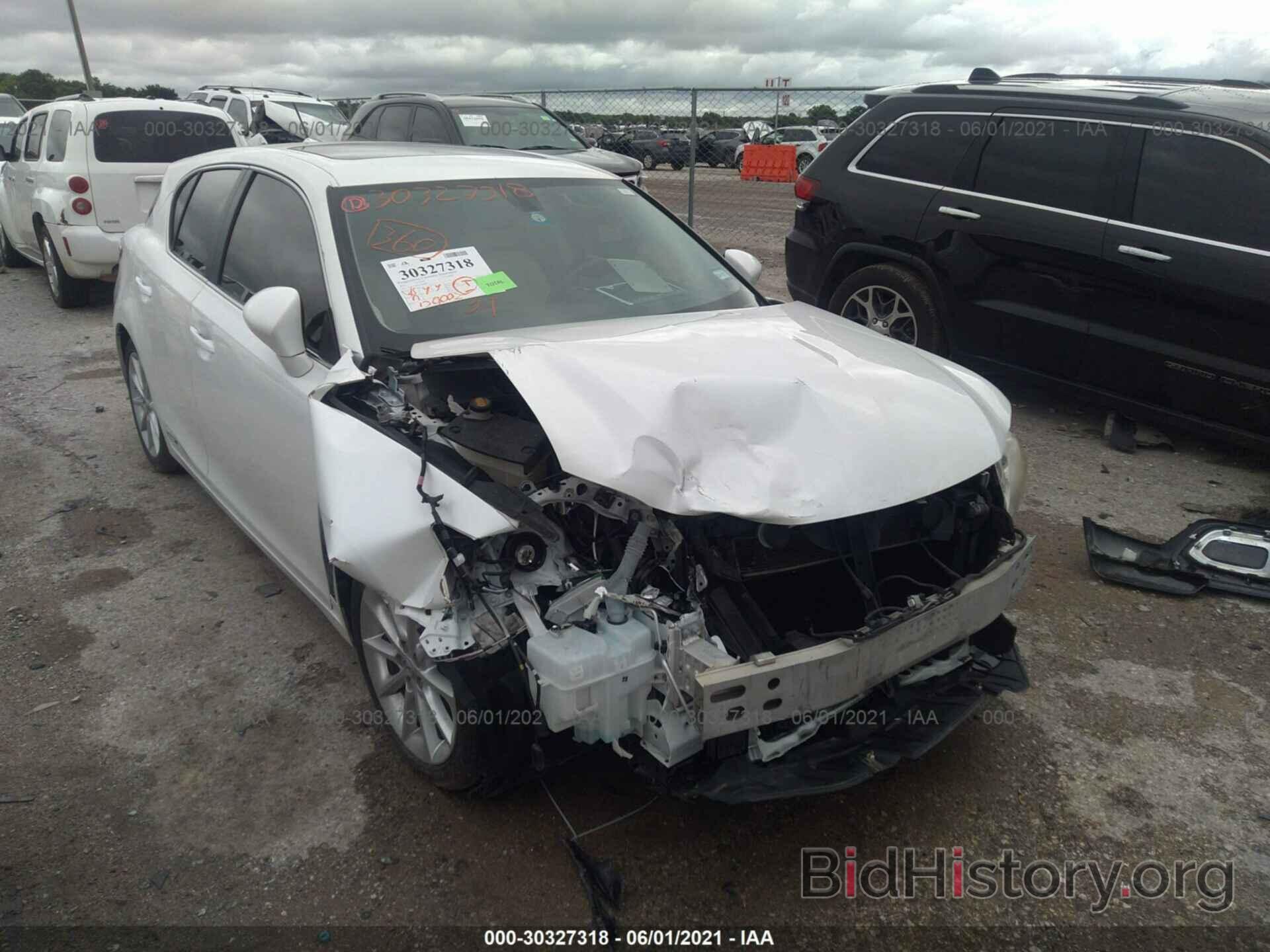 Photo JTHKD5BH3C2064893 - LEXUS CT 200H 2012