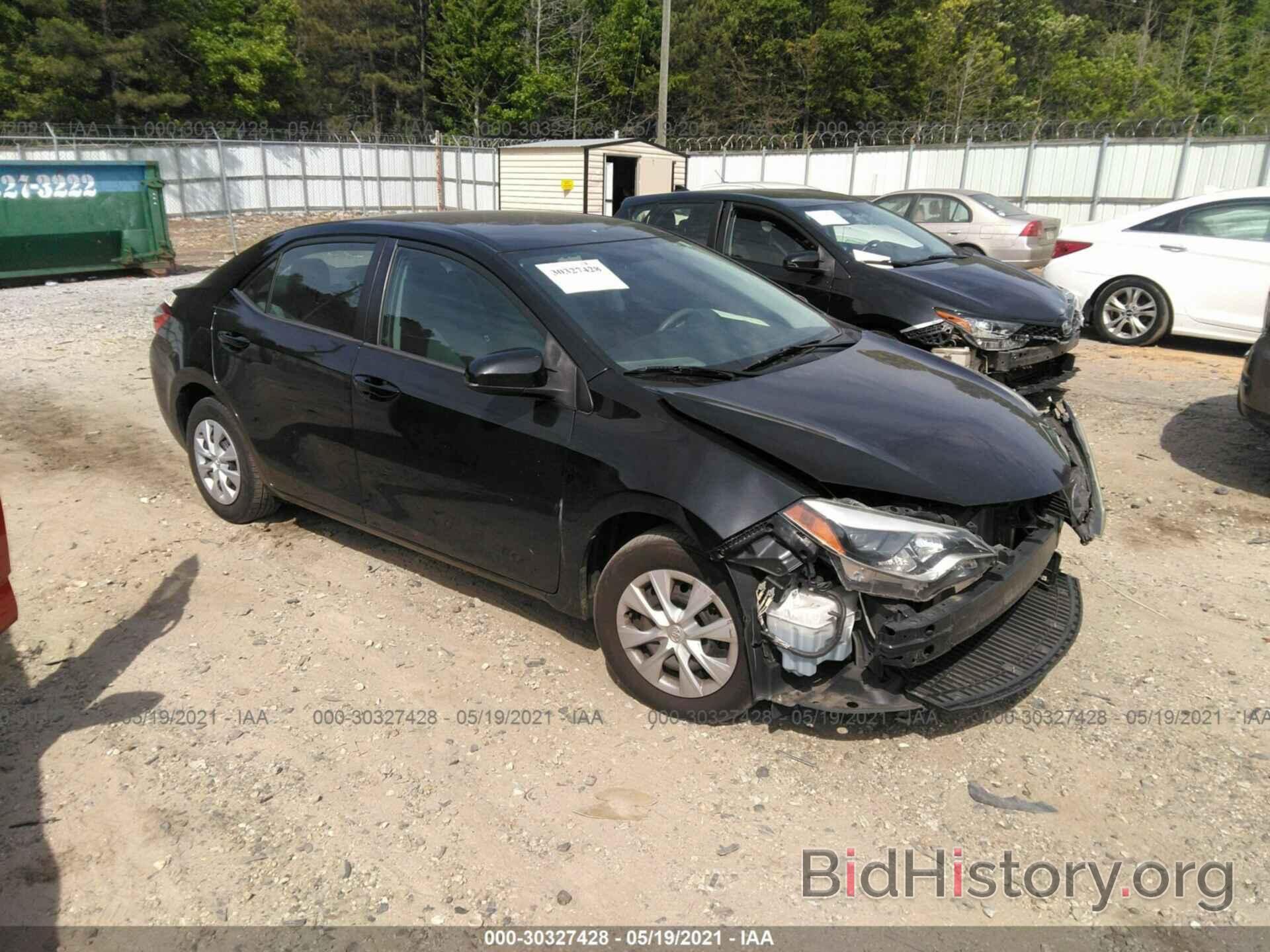 Photo 2T1BURHE8FC349312 - TOYOTA COROLLA 2015