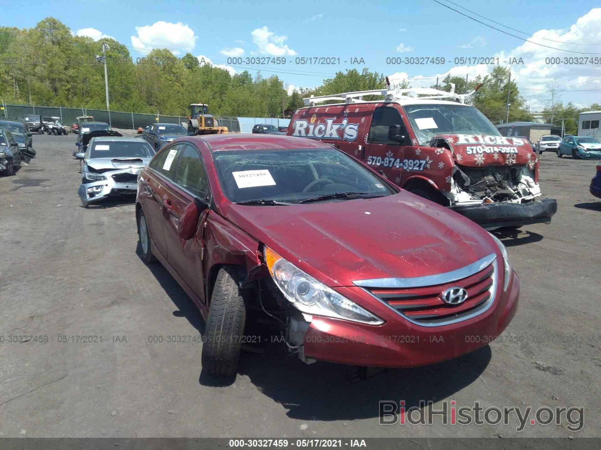 Photo 5NPEB4AC8EH815802 - HYUNDAI SONATA 2014