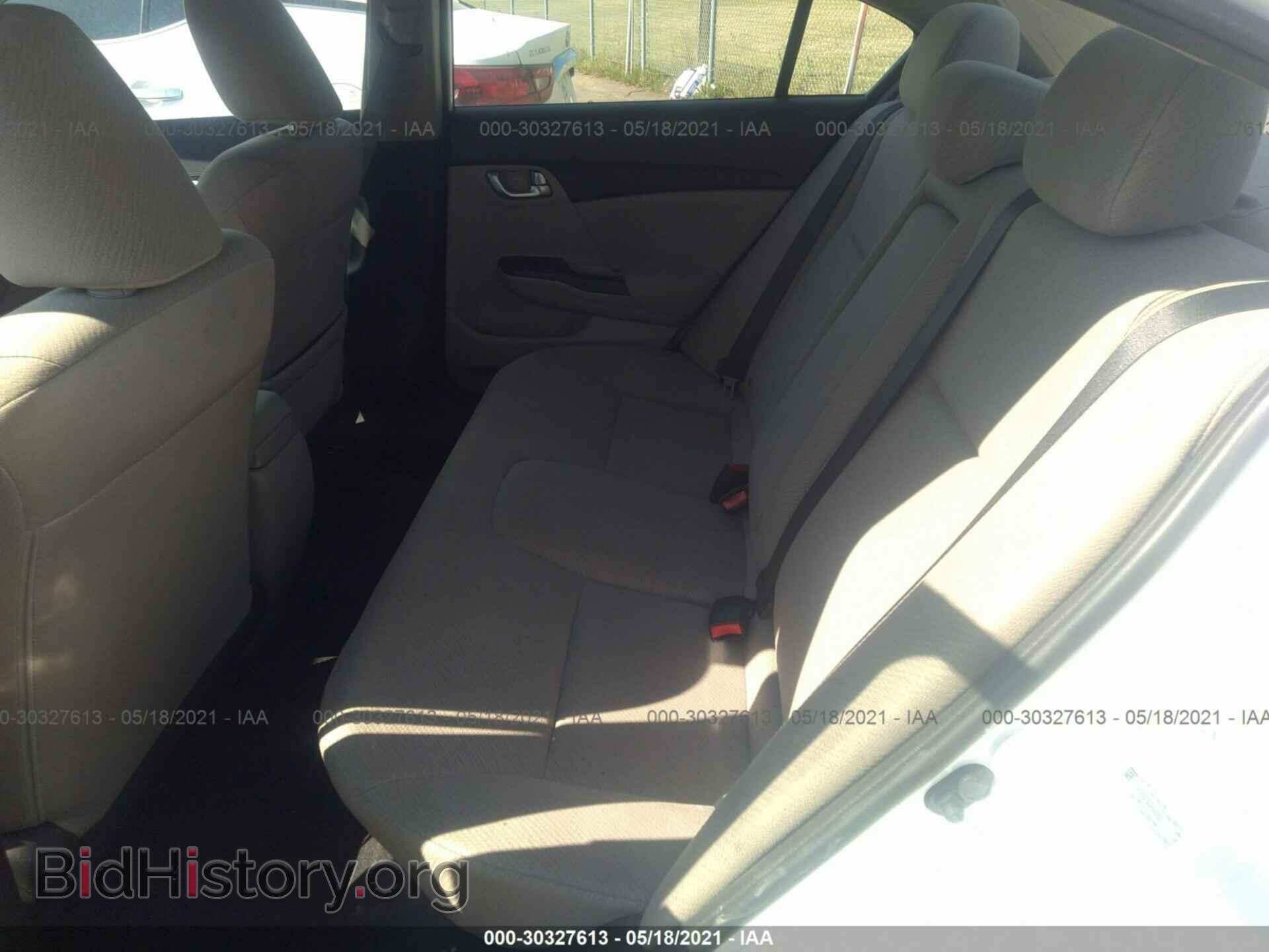 2013 HONDA CIVIC SDN - VIN: 2HGFB2F82DH542233 - Фото 8