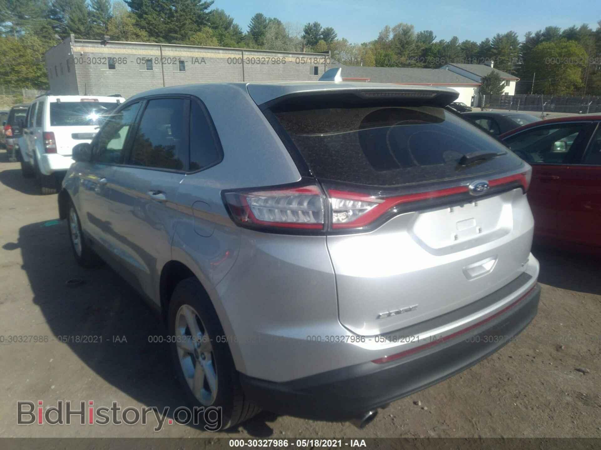 2016 FORD EDGE - VIN: 2FMPK4G92GBC00841 - Фото 3