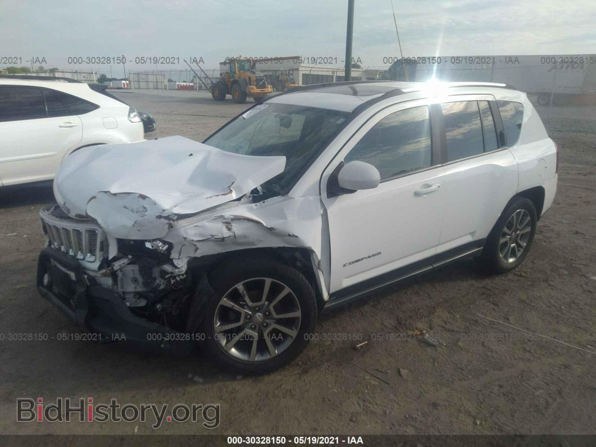2014 JEEP COMPASS - VIN: 1C4NJDCB7ED512393 - Фото 2
