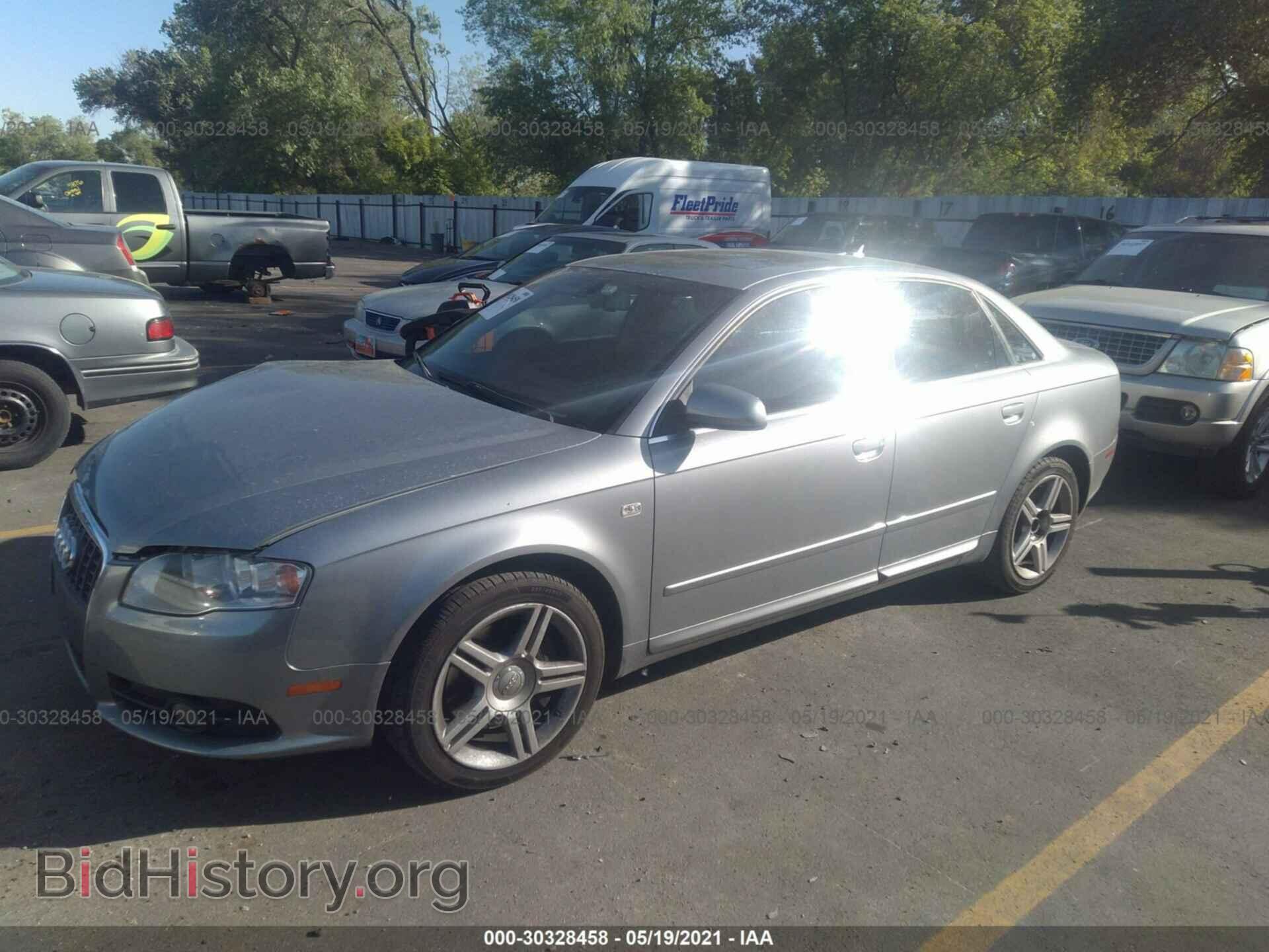2008 AUDI A4 - VIN: WAUAF78E18A090113 - Фото 2