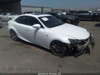 2017 Lexus IS IS Turbo, белый — VIN JTHBA1D23H5040593, IAAI