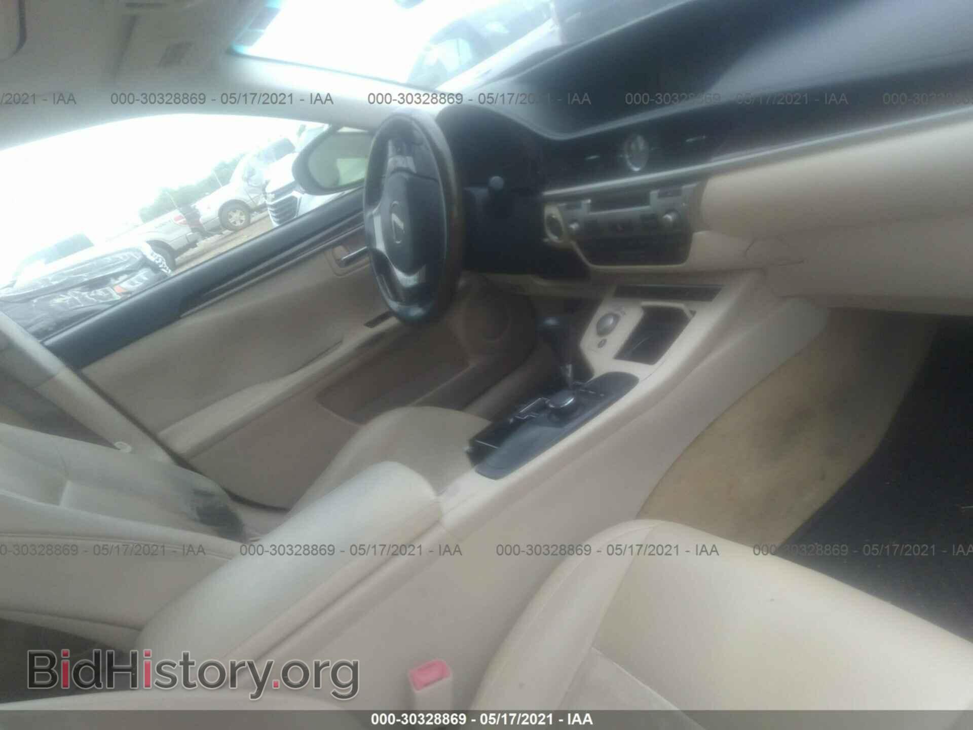 2013 LEXUS ES 350 - VIN: JTHBK1GG2D2051617 - Фото 5