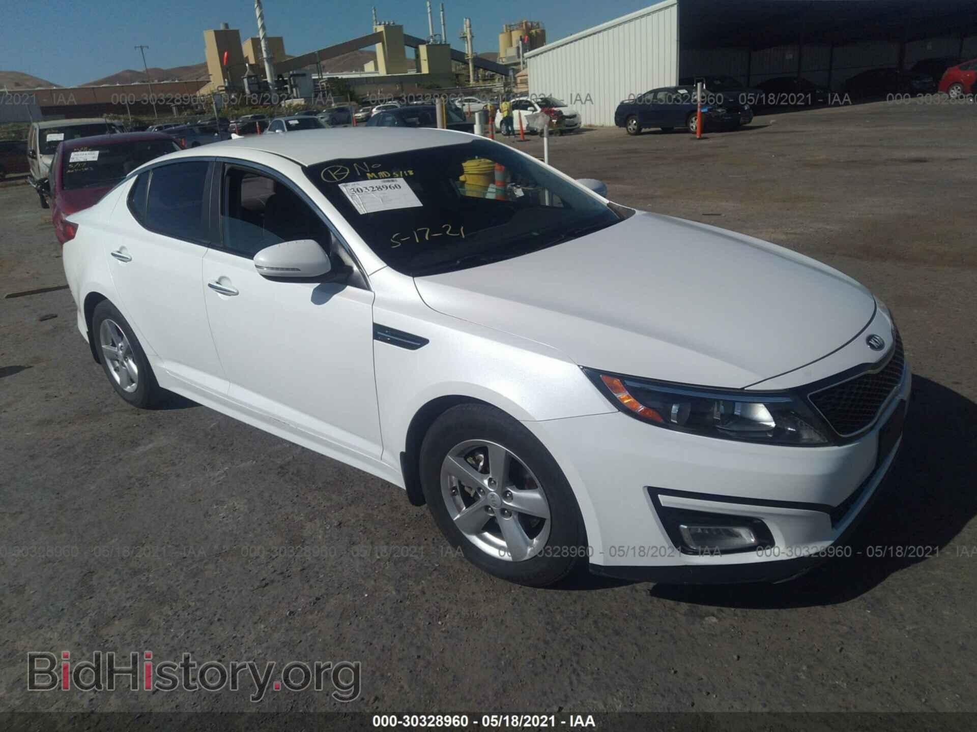Фотография KNAGM4A76F5650272 - KIA OPTIMA 2015