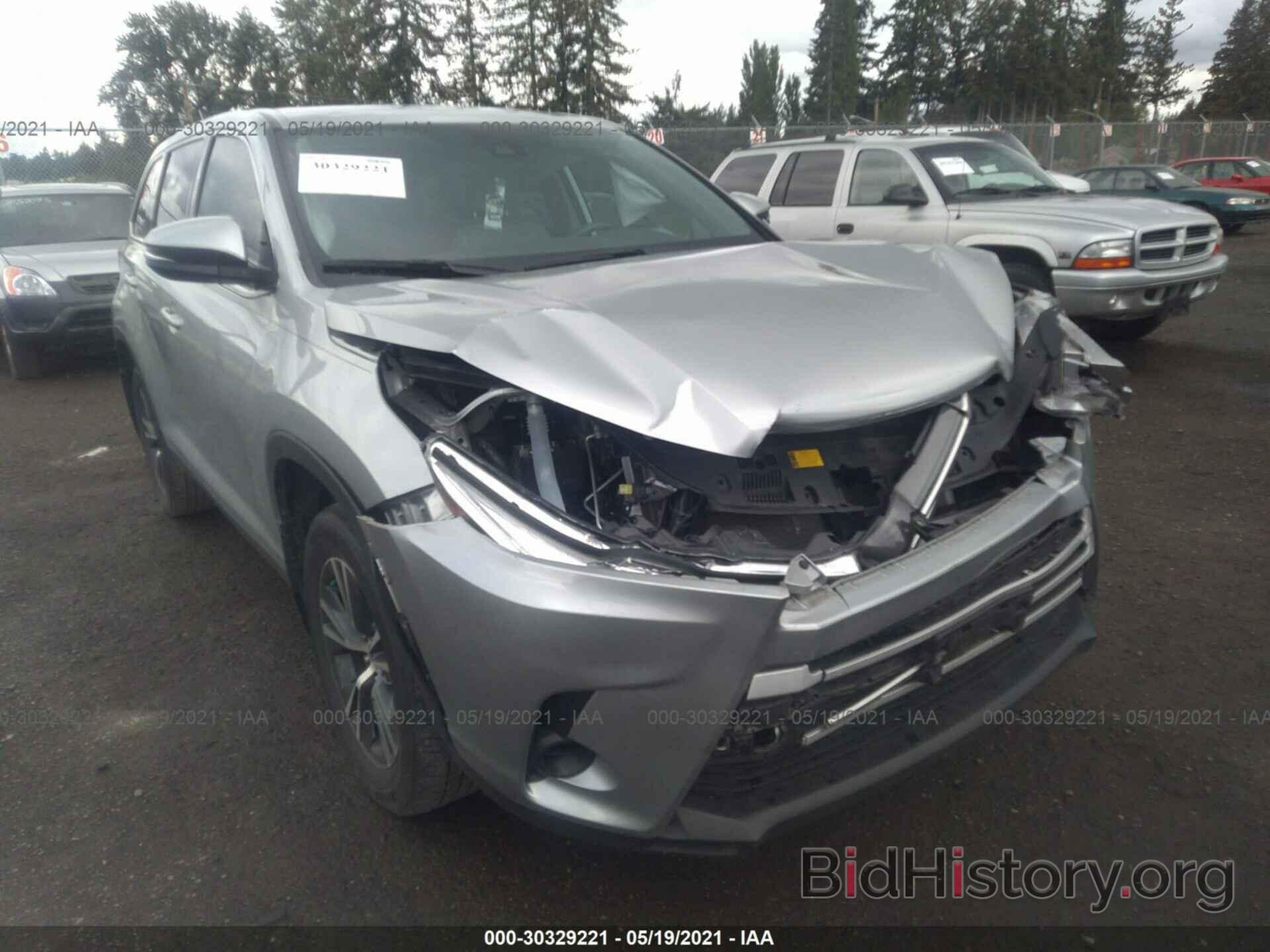 Photo 5TDZARFH6KS044767 - TOYOTA HIGHLANDER 2019