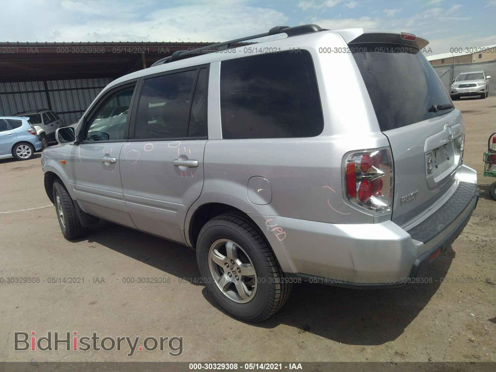 2006 HONDA PILOT - VIN: 2HKYF18626H551865 - Фото 3