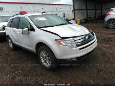 2009 Ford EDGE SEL, white — VIN 2FMDK48C59BB01351, IAAI