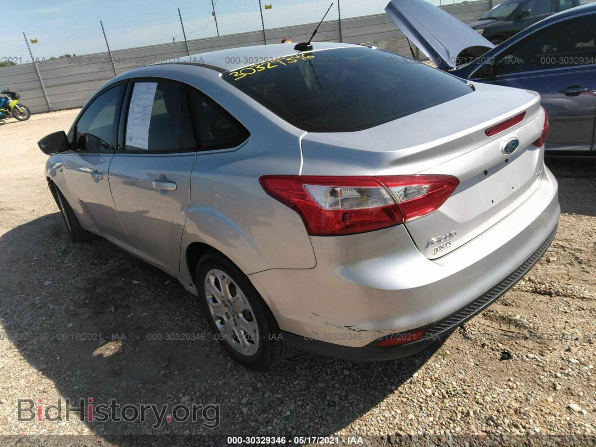 2012 FORD FOCUS - VIN: 1FAHP3F28CL186324 - Фото 3