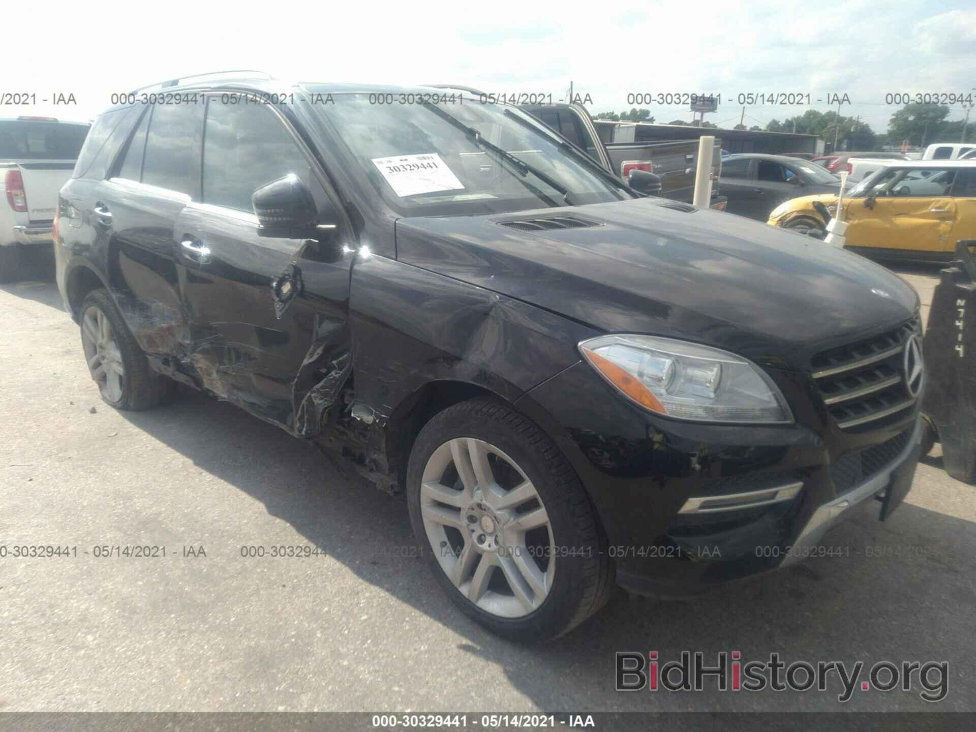 Photo 4JGDA5JB8EA317923 - MERCEDES-BENZ M-CLASS 2014